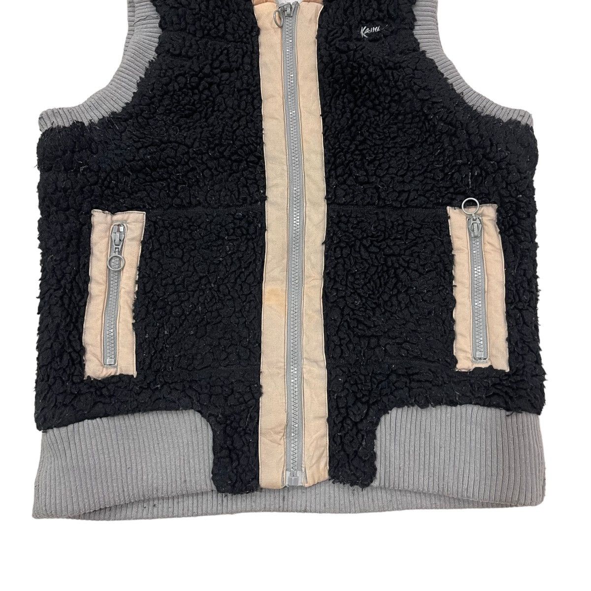 KAVU × Vintage Vintage KAVU Deep Pile Hoodie Vest Size US M / EU 48-50 / 2 - 6 Thumbnail