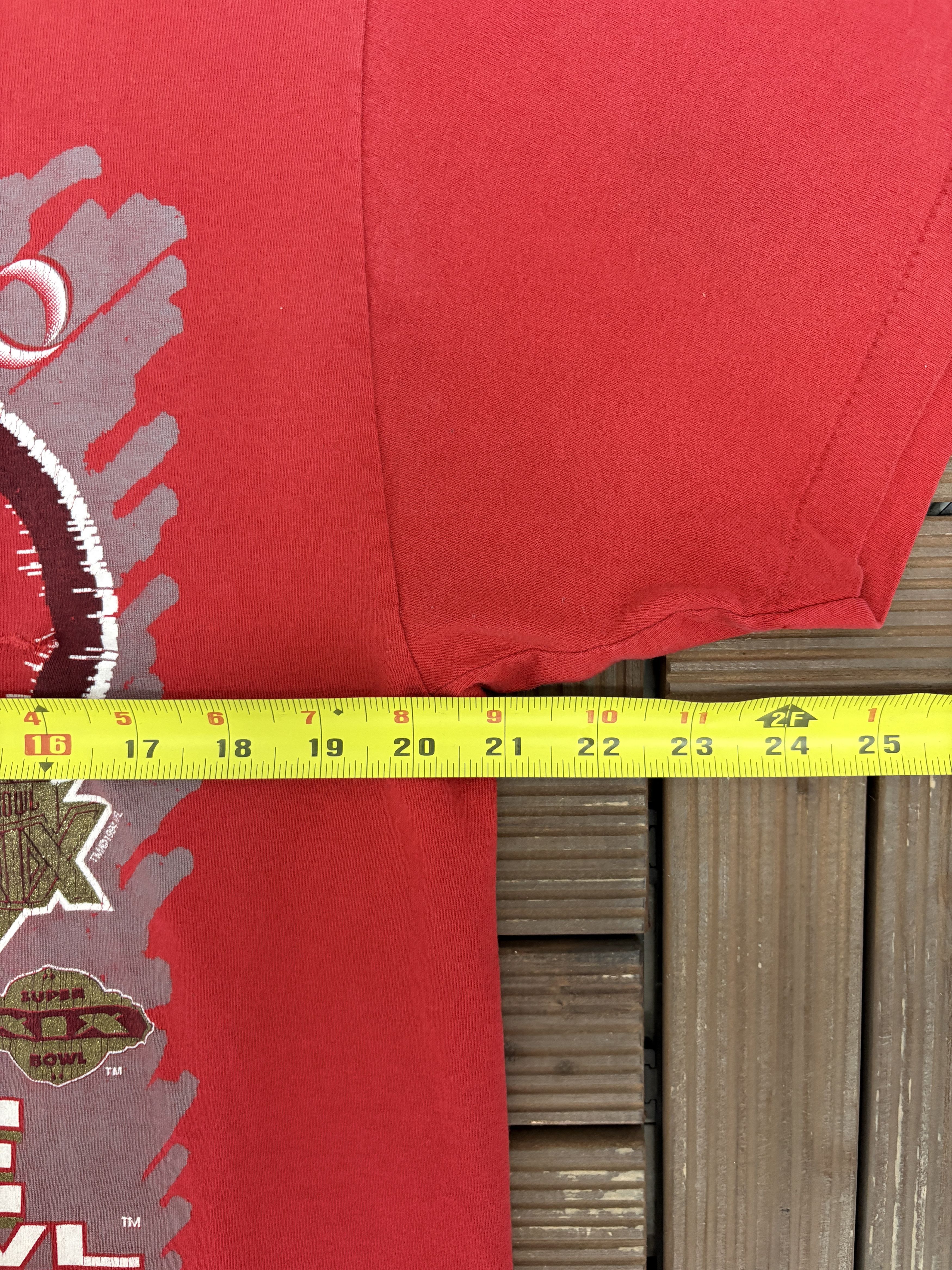 Vintage San Francisco 49ers 5 Time Super Bowl Champs Vintage Tee Size US L / EU 52-54 / 3 - 7 Thumbnail