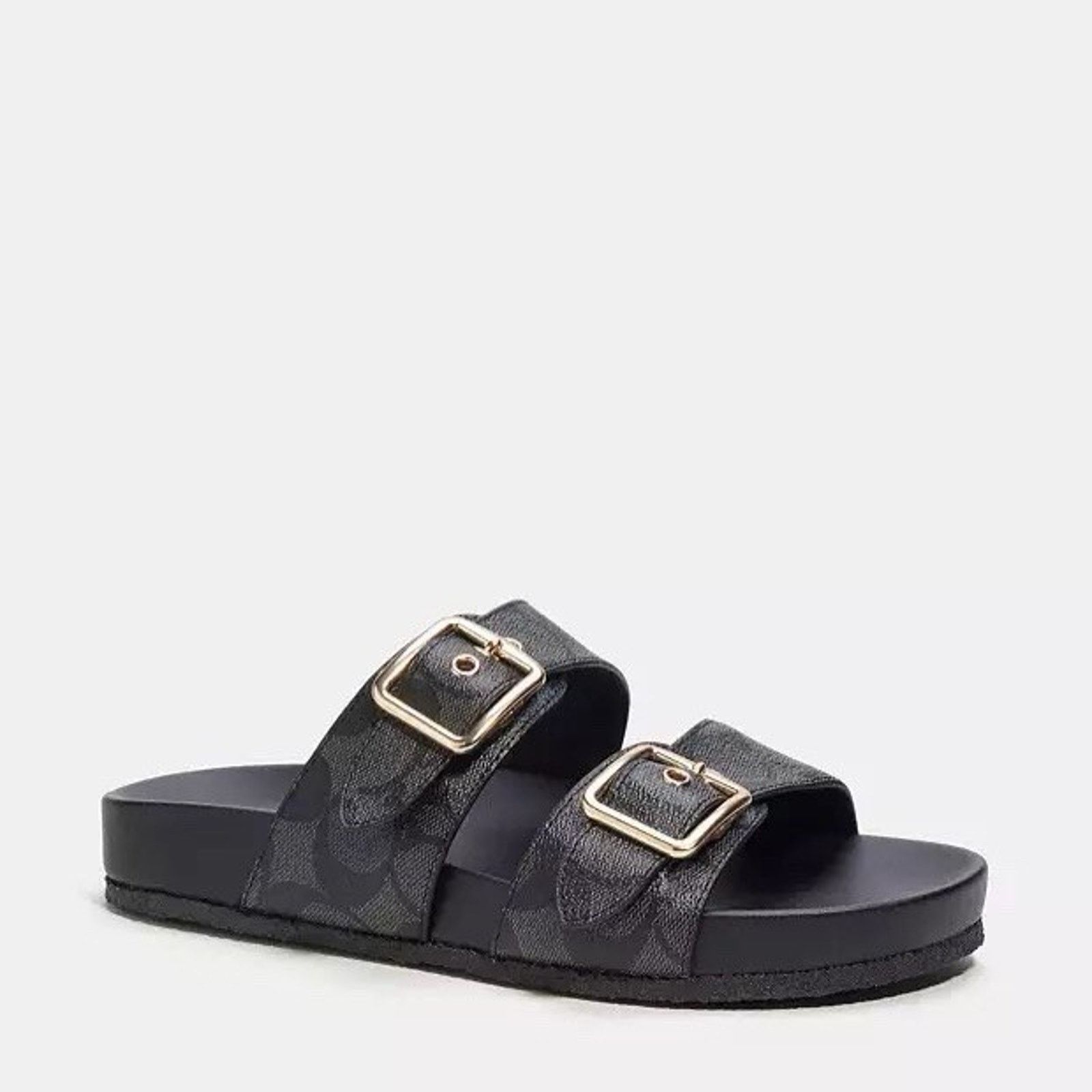 Coach NEW COACH Allanah Slide Sandal Women's Black CK412 us 10 Size US 10 / IT 40 - 6 Thumbnail