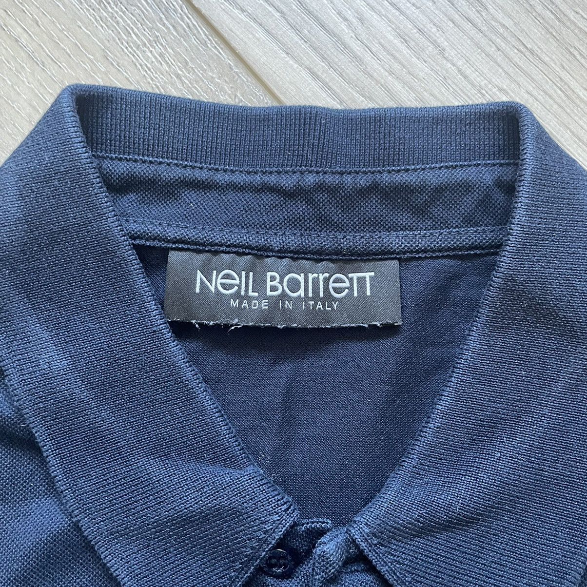 Neil Barrett Neil Barrett Regular Slim Fleur De Lis Polo Shirt Size US XL / EU 56 / 4 - 5 Thumbnail