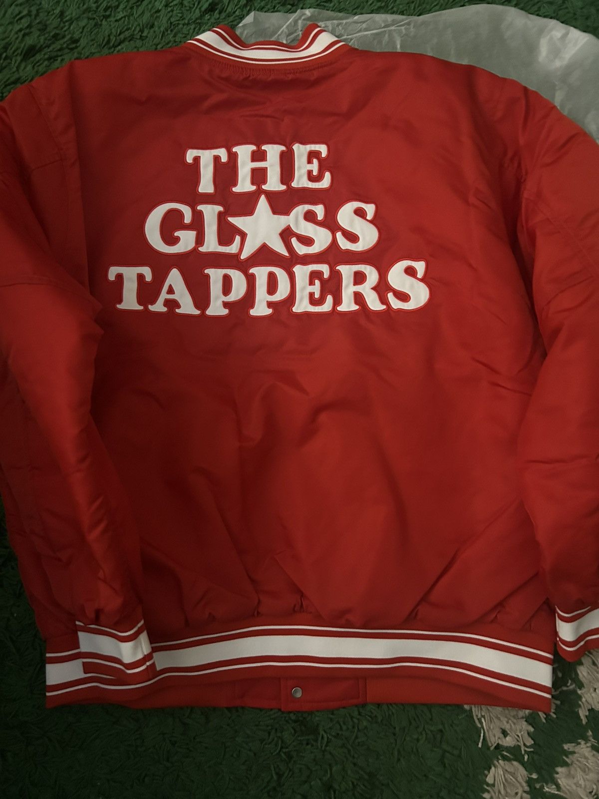 Golf Wang Don’t Tap The Glass Varsity Jacket Size US L / EU 52-54 / 3 - 3 Thumbnail
