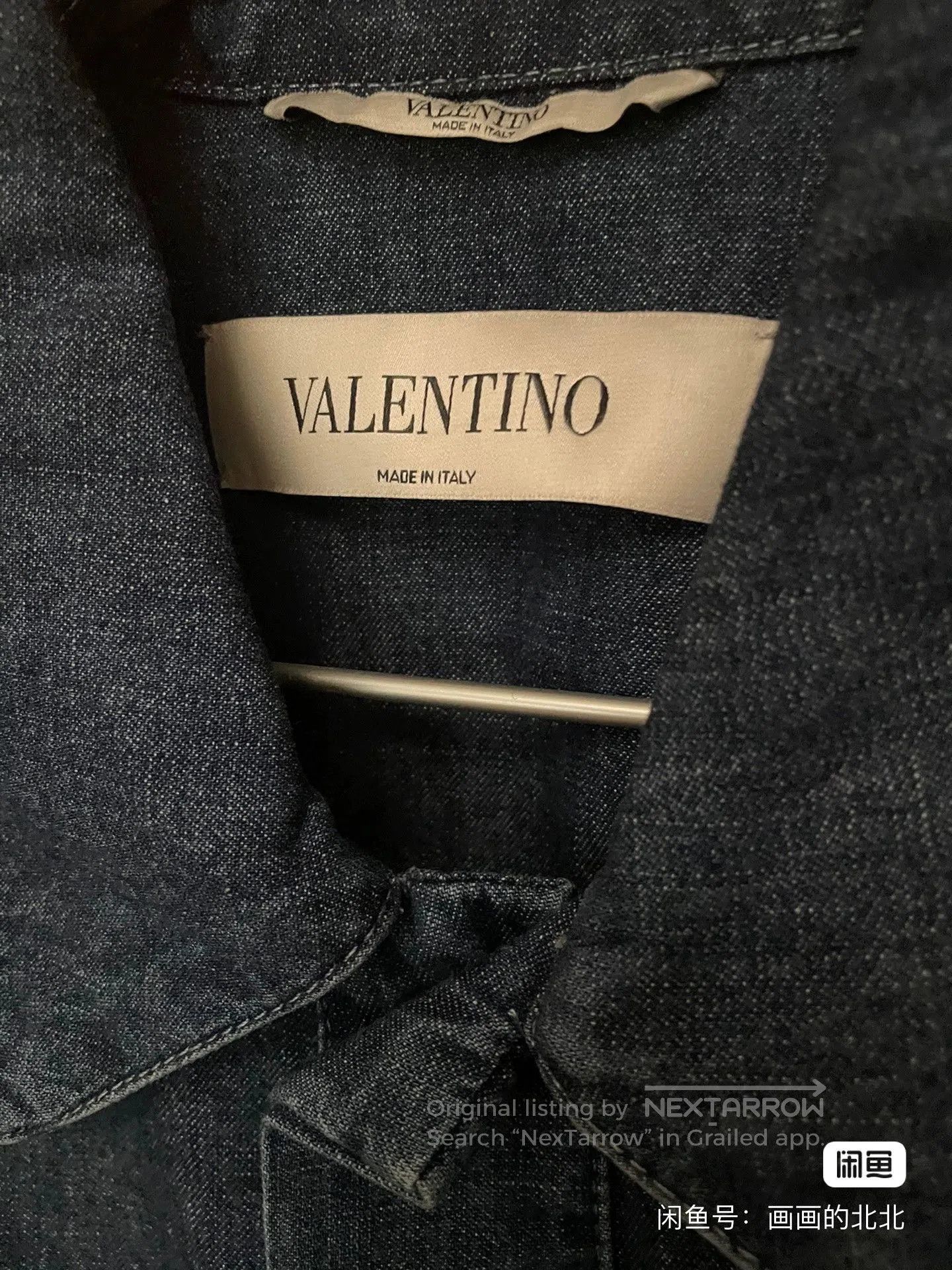 Valentino oversized denim shirt by valentino. Size US XL / EU 56 / 4 - 2 Thumbnail