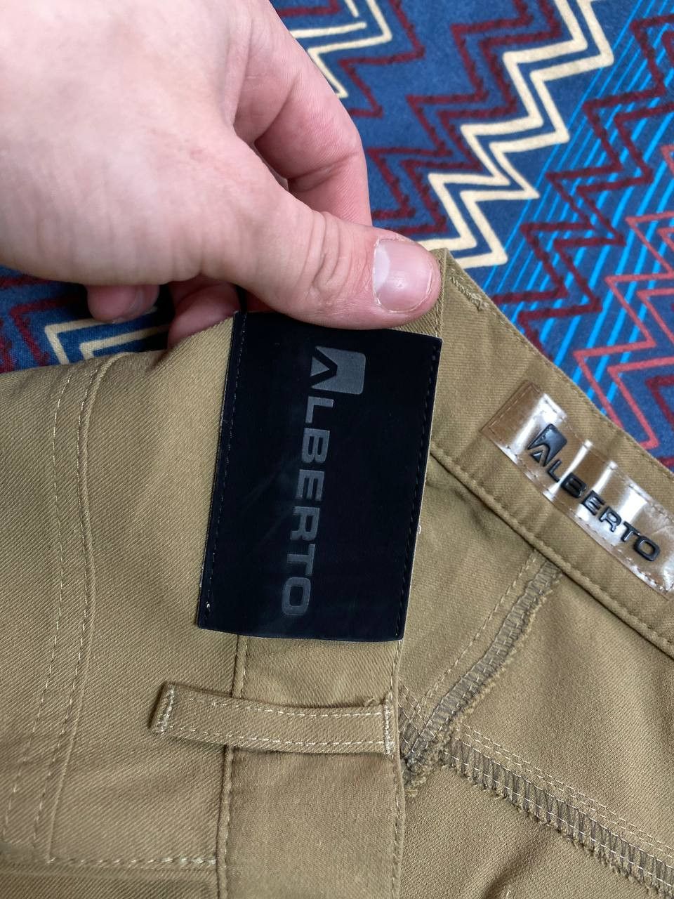 Alberto × Vintage Alberto Modern Fit Chino Jeans Size US 34 / EU 50 - 5 Thumbnail