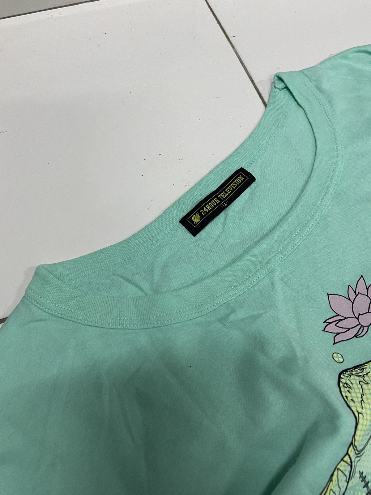 Japanese Brand 24HOUR TELEVISION 42 TAKASHI MURAKAMI ART TEE SHIRT Size US L / EU 52-54 / 3 - 8 Thumbnail