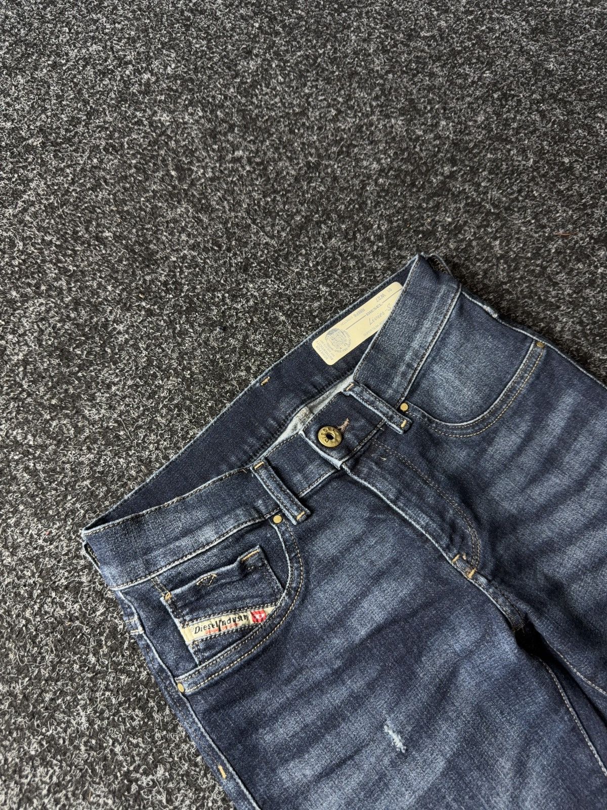 Diesel 00s Luxury Retro Diesel Livier-S Skinny denim pants jeans Size 27" / US 4 / IT 40 - 5 Thumbnail