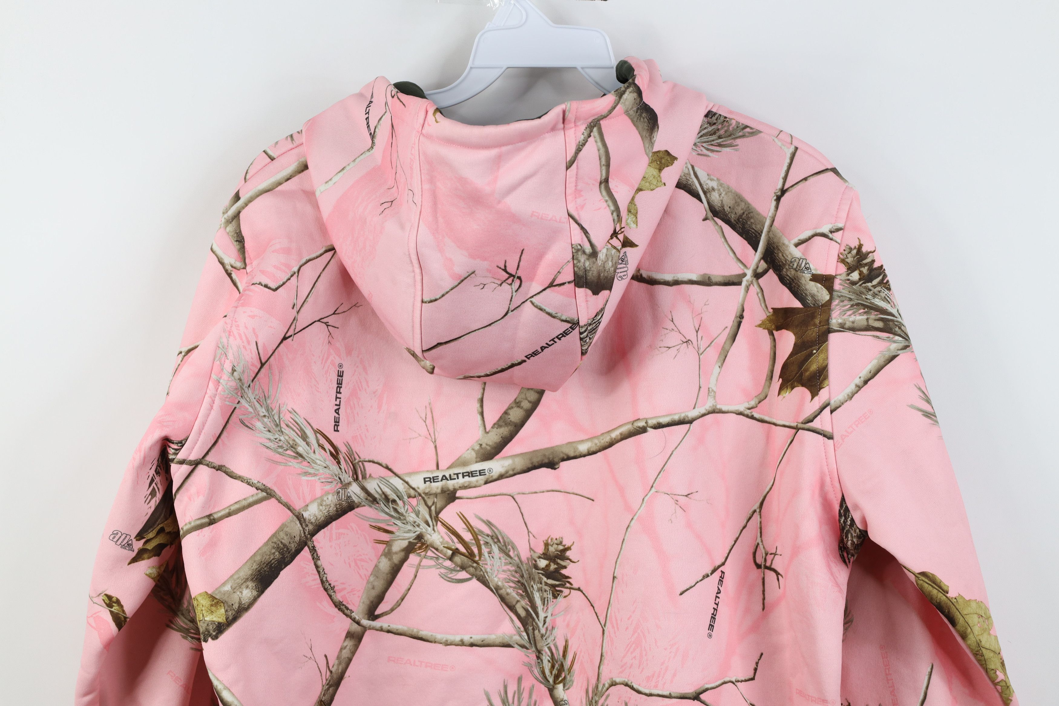 Under Armour Under Armour Realtree Camouflage Hoodie Sweatshirt Pink Size L / US 10 / IT 46 - 14 Thumbnail