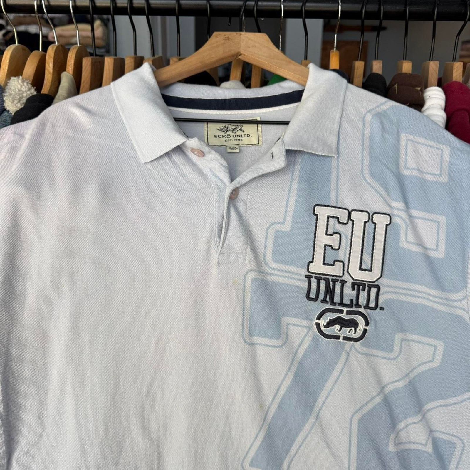 Ecko Unltd. Vintage y2k ecko unltd polo Size US XXL / EU 58 / 5 - 2 Thumbnail