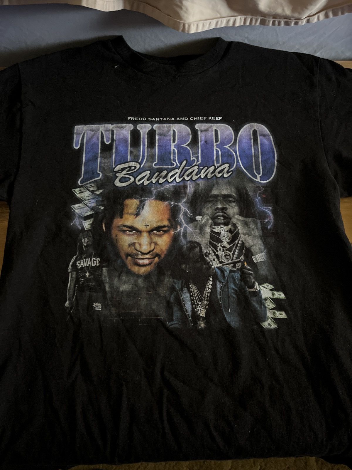 Other Savage squad t shirt fredo santana Size US M / EU 48-50 / 2 - 2 Thumbnail