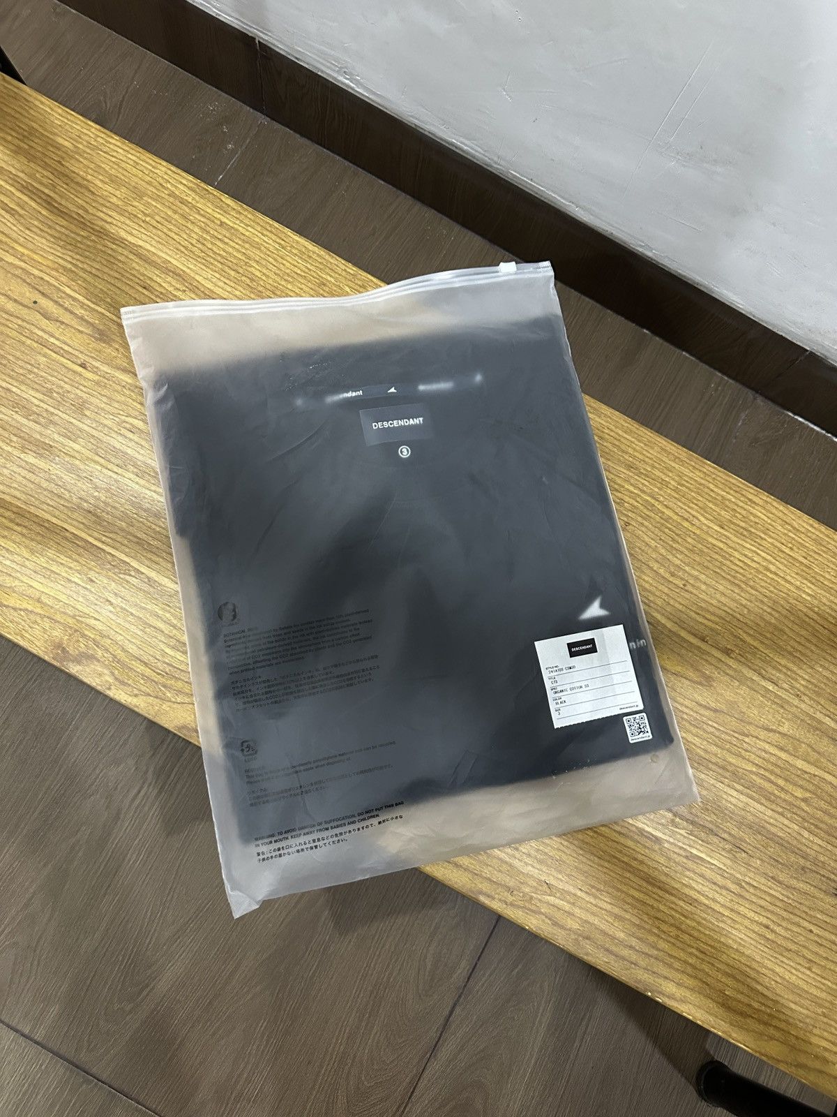 Descendant Descendant CTS SS24 tee "Black" - L Size US L / EU 52-54 / 3 - 8 Thumbnail