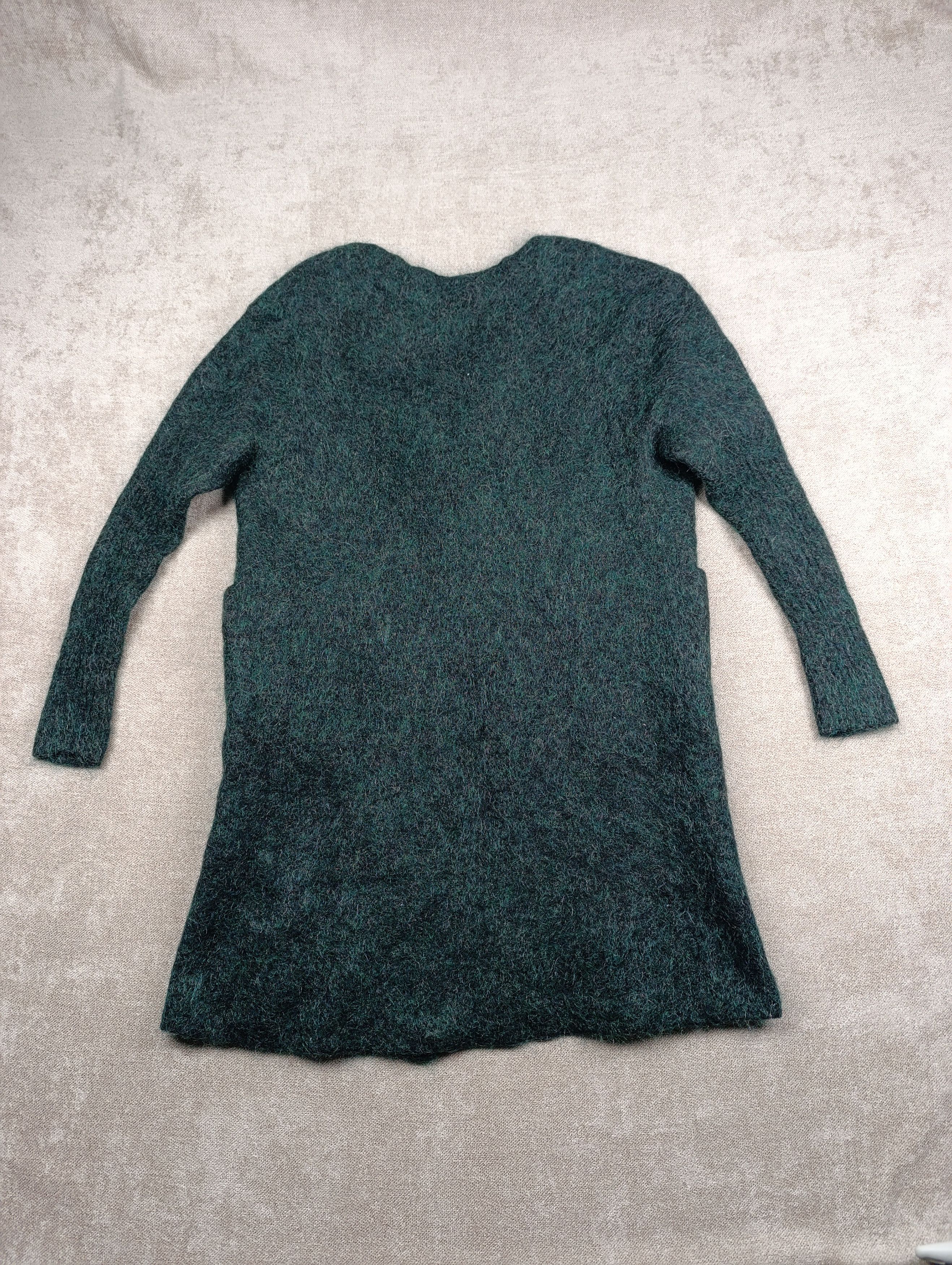 Acne Studios ACNE STUDIOS WOMENS MOHAIR WOOL CARDIGAN RAYA PAW14 GREEN Size XS / US 0-2 / IT 36-38 - 12 Thumbnail