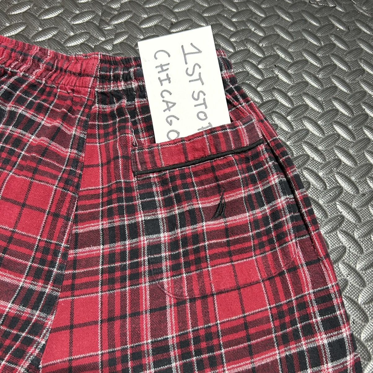 Nautica Nautica Sleepwear Pajama Pants Plaid Fleece Red Mens Small Size US 30 / EU 46 - 10 Thumbnail
