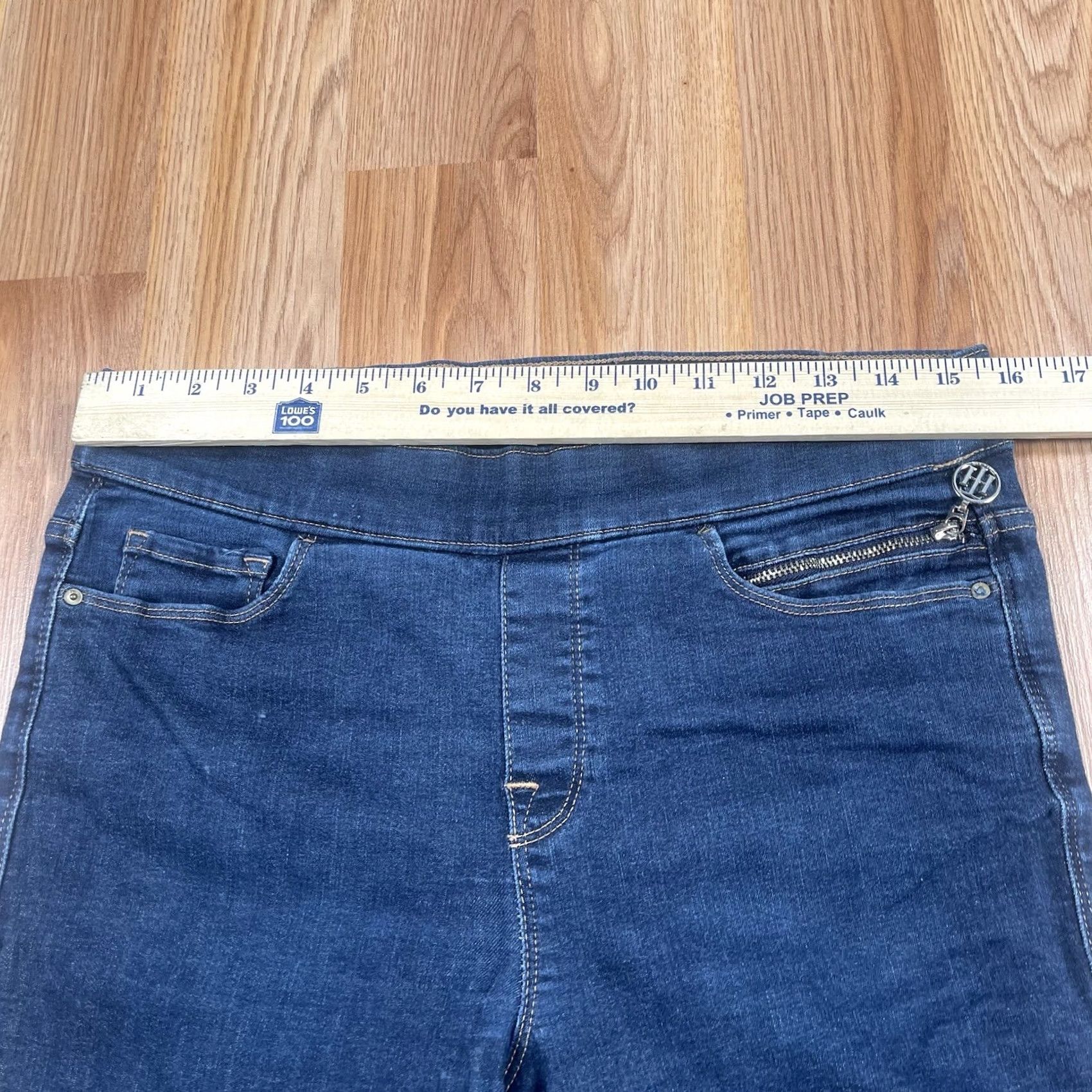 Tommy Hilfiger Tommy Hilfiger Jeans Womens Size 10 Gramercy Stretch High Rise Skinny Blue Denim Size 32" / US 10 / IT 46 - 3 Thumbnail