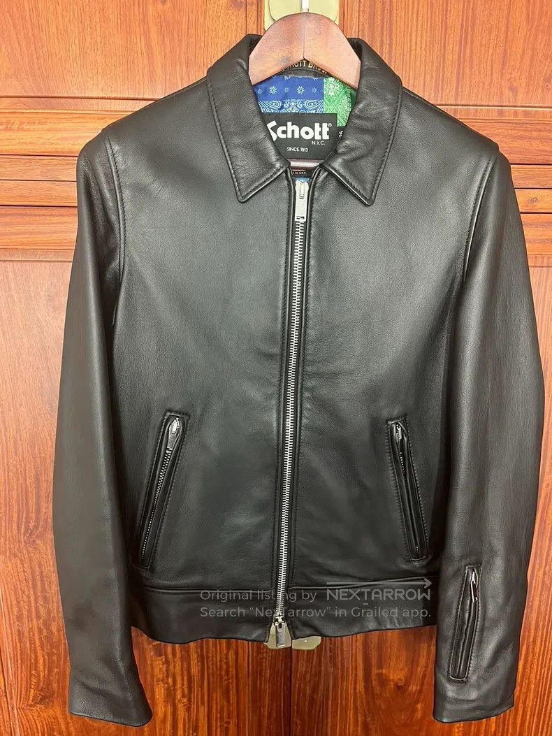 Schott Schott BL leather coat Size US XS / EU 42 / 0 - 1 Thumbnail