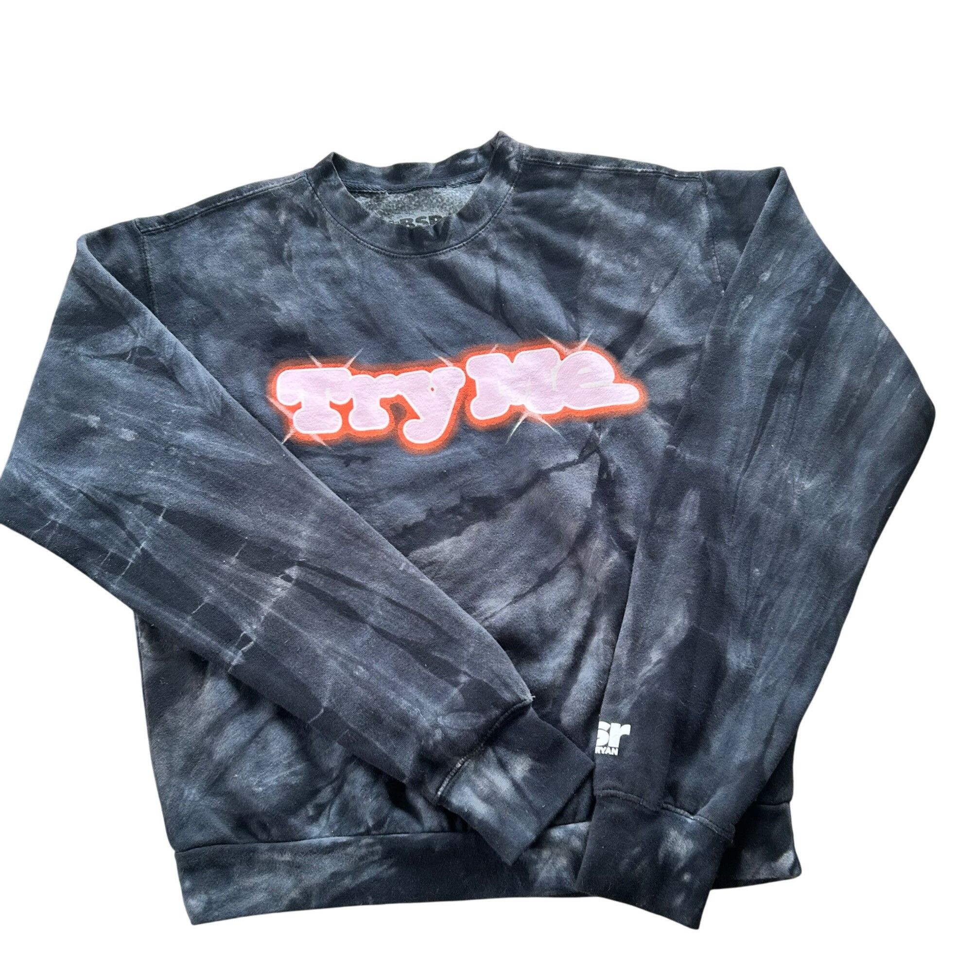 Other BSR by Samii Ryan Tie Dye Try Me Pullover Crewneck Sweatshir Size S / US 4 / IT 40 - 1 Thumbnail