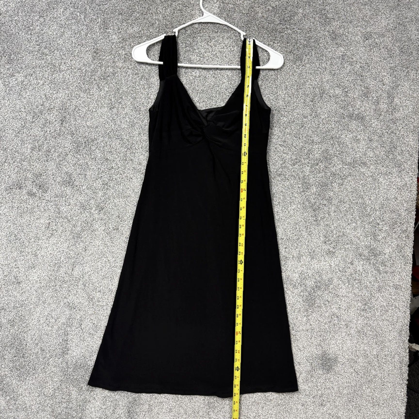 Vintage Tiana B Dress XS LBD Cocktail Retro 90s Office Siren Old Money Quiet Luxury Goth Shirt? Size XS / US 0-2 / IT 36-38 - 3 Thumbnail