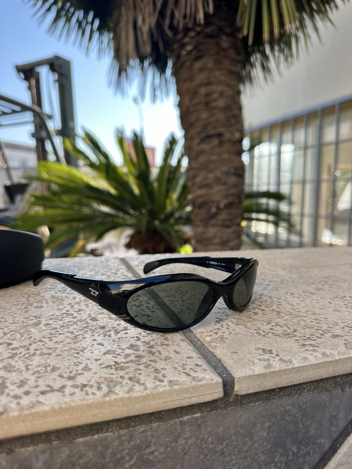 Diesel Diesel Sunglasses Black 120 Torch Size ONE SIZE - 2 Thumbnail