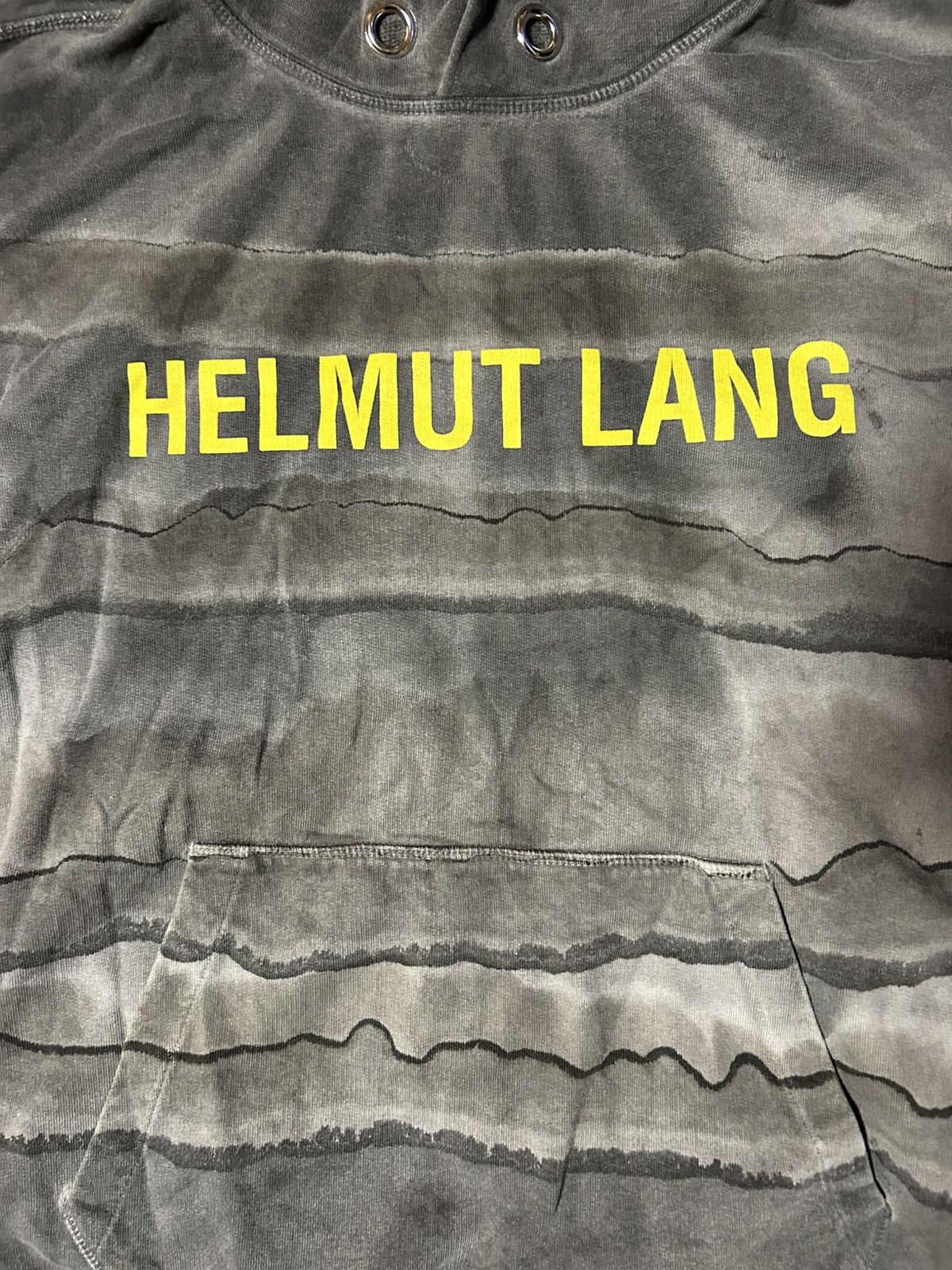 Helmut Lang Grey Helmut Lang Hoodie Size US XL / EU 56 / 4 - 3 Thumbnail