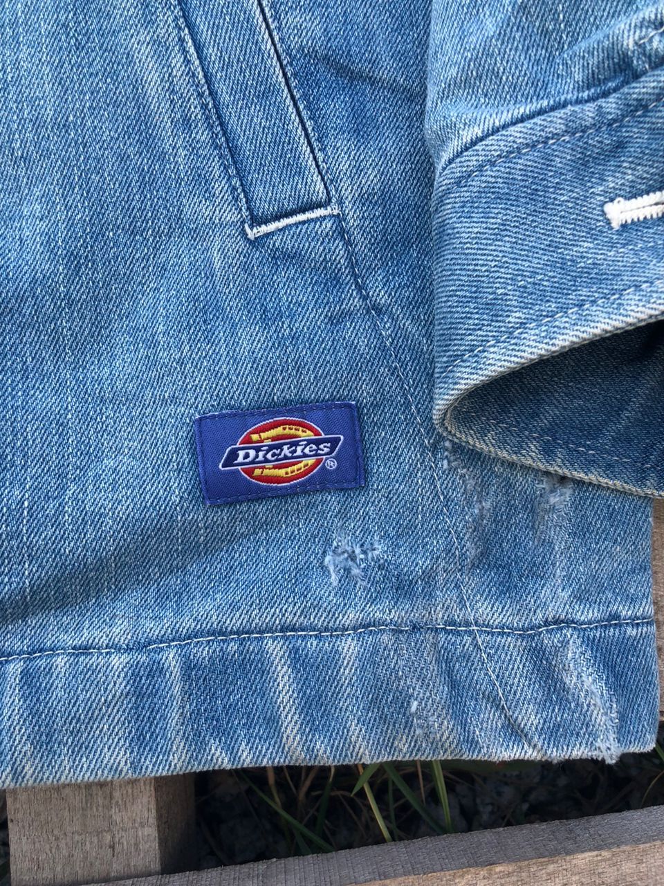 Dickies Vintage Dickies Denim Jacket Distressed Size US M / EU 48-50 / 2 - 5 Thumbnail