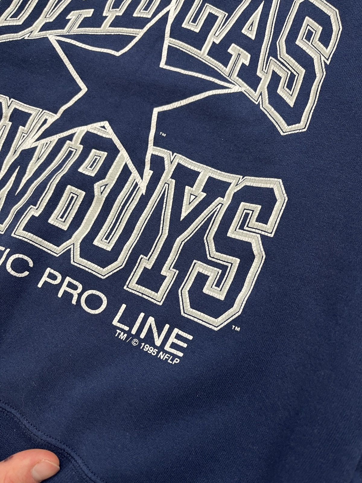 Russell Athletic × Vintage Vintage 1995 Russel Athletic Dallas Cowboys Sweatshirt Boxy Size US M / EU 48-50 / 2 - 8 Thumbnail