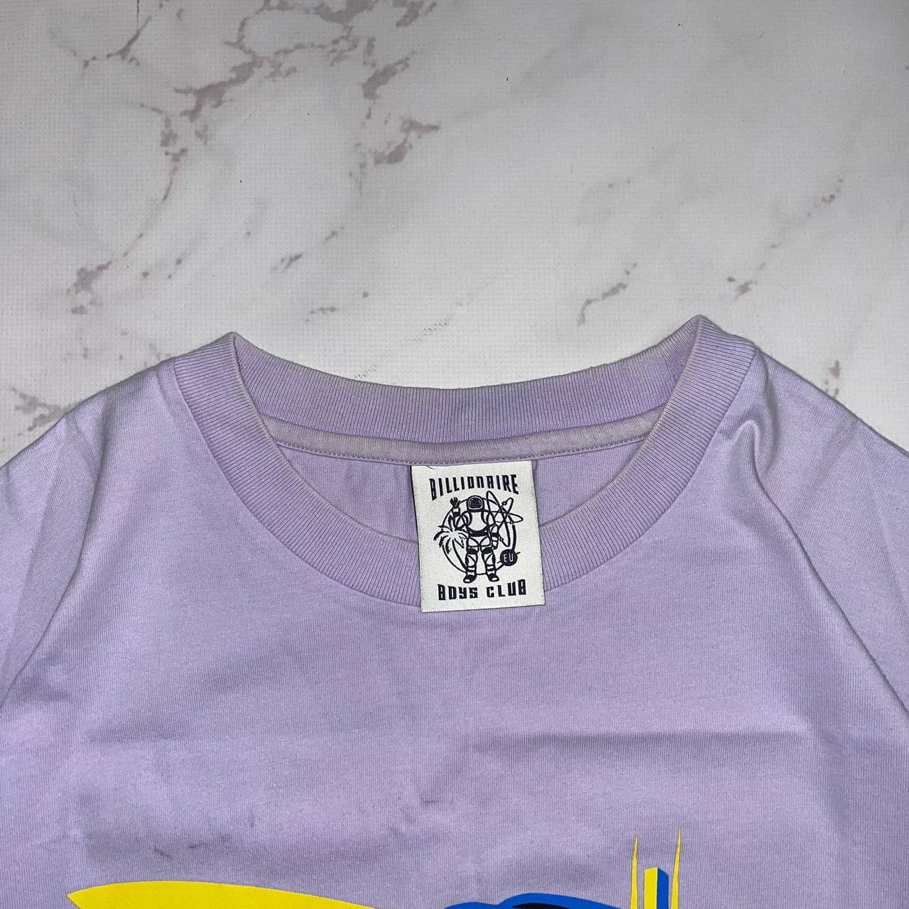Billionaire Boys Club Billionaire Boys Club Yacht Big Logo T Shirt Sz L Lilac Mens Size US L / EU 52-54 / 3 - 7 Thumbnail