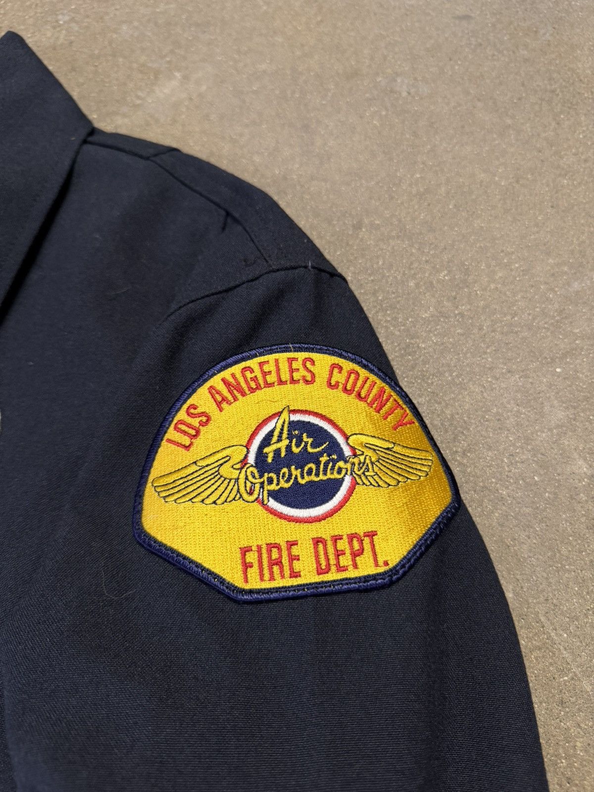 Vintage Vintage LA county fire department work jacket size Large Size US L / EU 52-54 / 3 - 2 Thumbnail