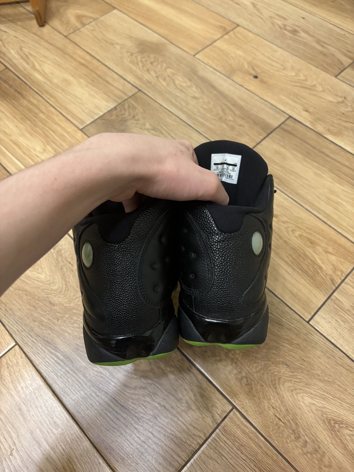 Jordan Brand Air Jordan 13 Retro Black Size 46/12 US Size US 12 / EU 45 - 2 Thumbnail