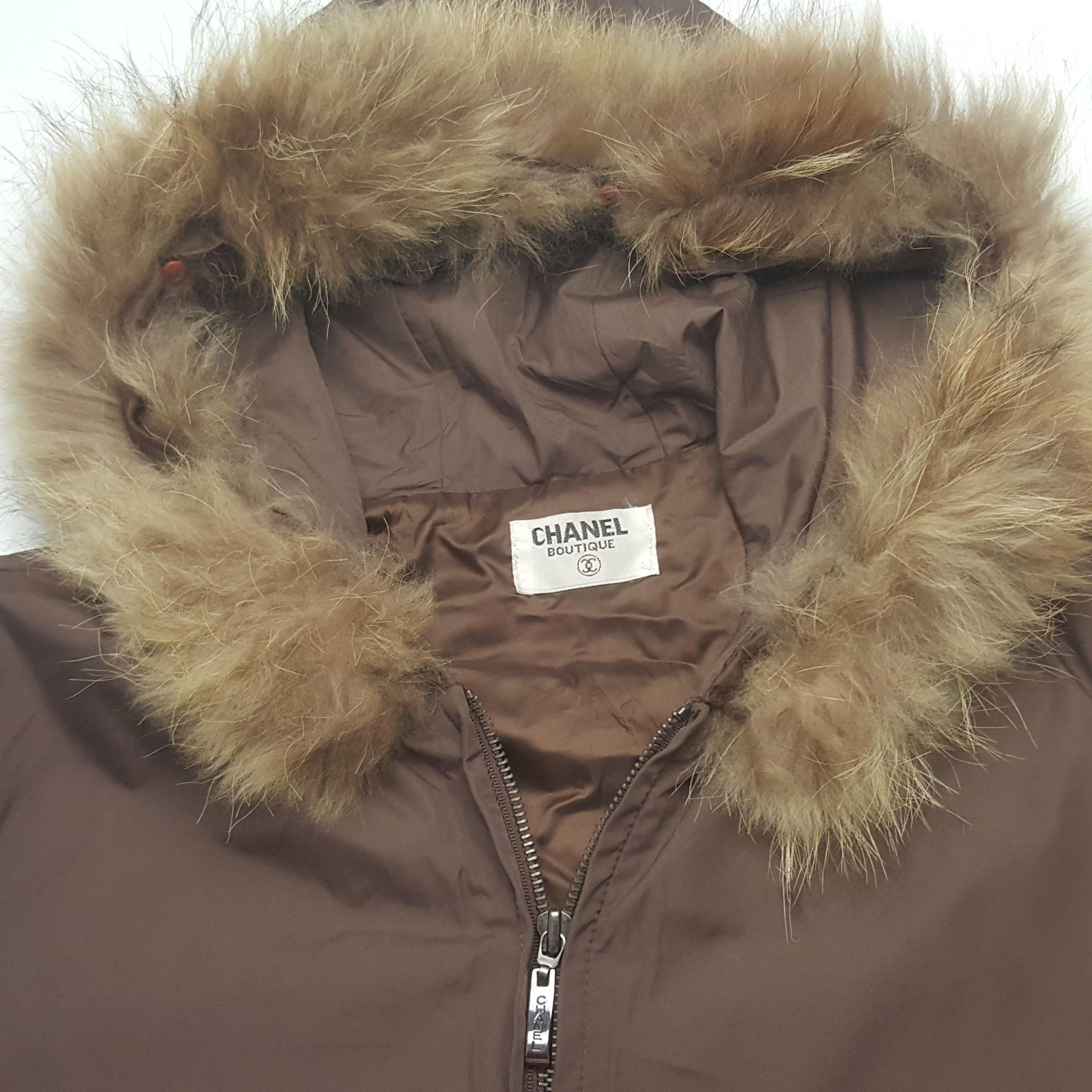 Chanel Vintage Chanel Winter Jacket Fur Hoodie Size S / US 4 / IT 40 - 4 Thumbnail