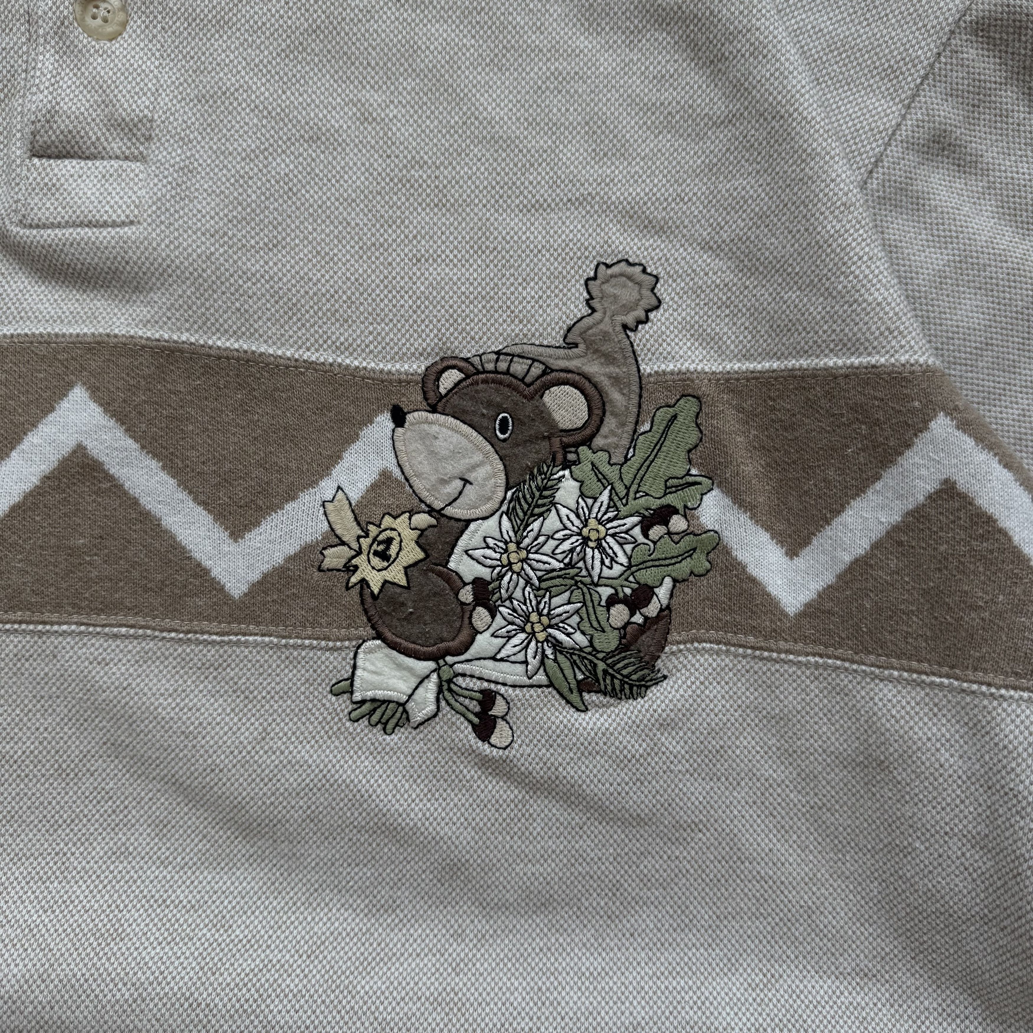 Jean Charles De Castelbajac Vintage Jean-Charles de Castelbajac Sport Polo Size US L / EU 52-54 / 3 - 3 Thumbnail