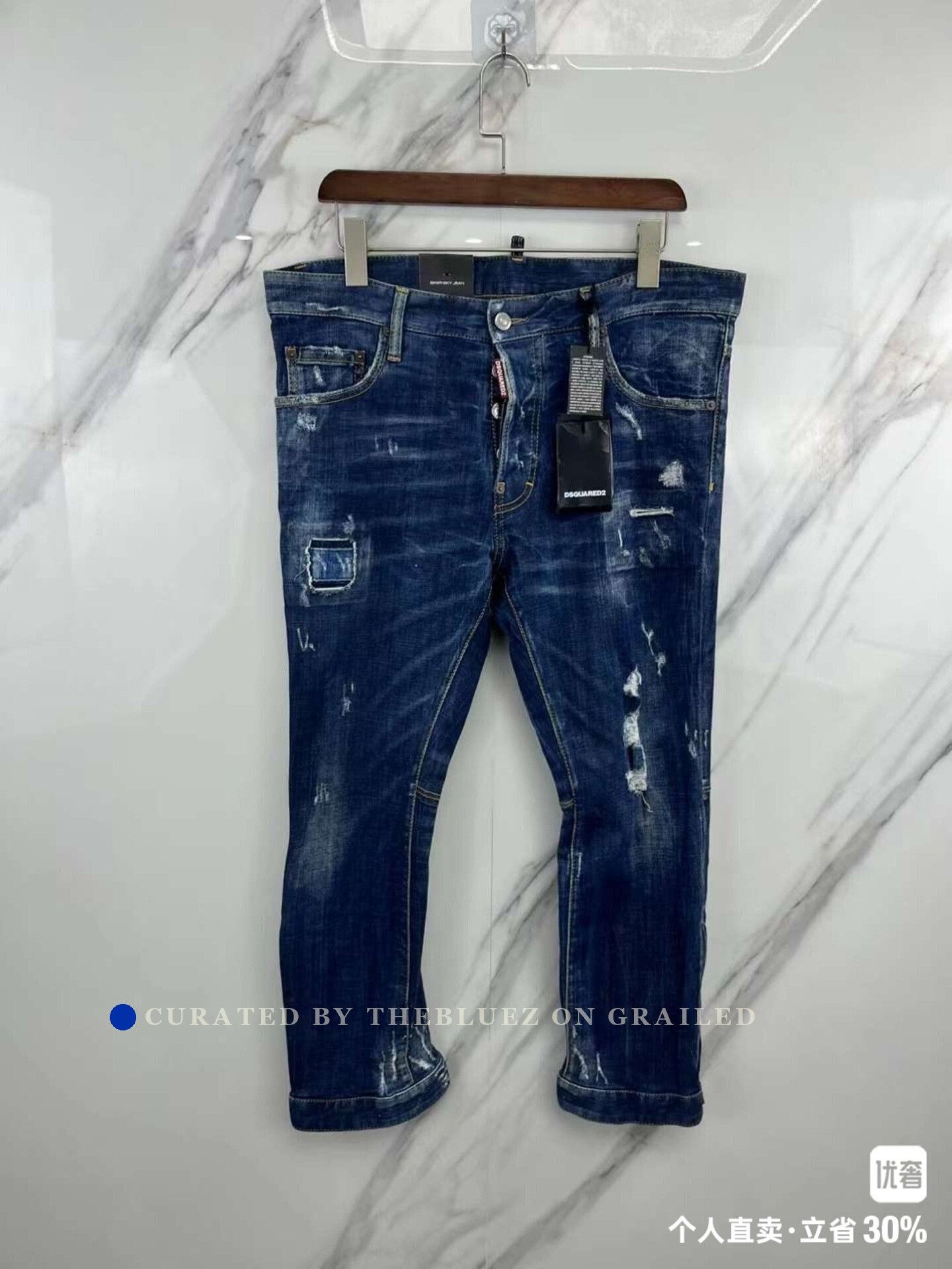 Dsquared2 Dsquared2 Biker Sky Jeans Size 50 Size US 34 / EU 50 - 1 Thumbnail