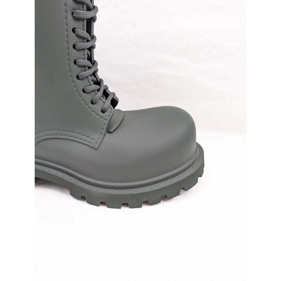 Balenciaga o1rshd1 Full Steroid Boots in Dark Khaki Size US 8 / EU 41 - 4 Thumbnail