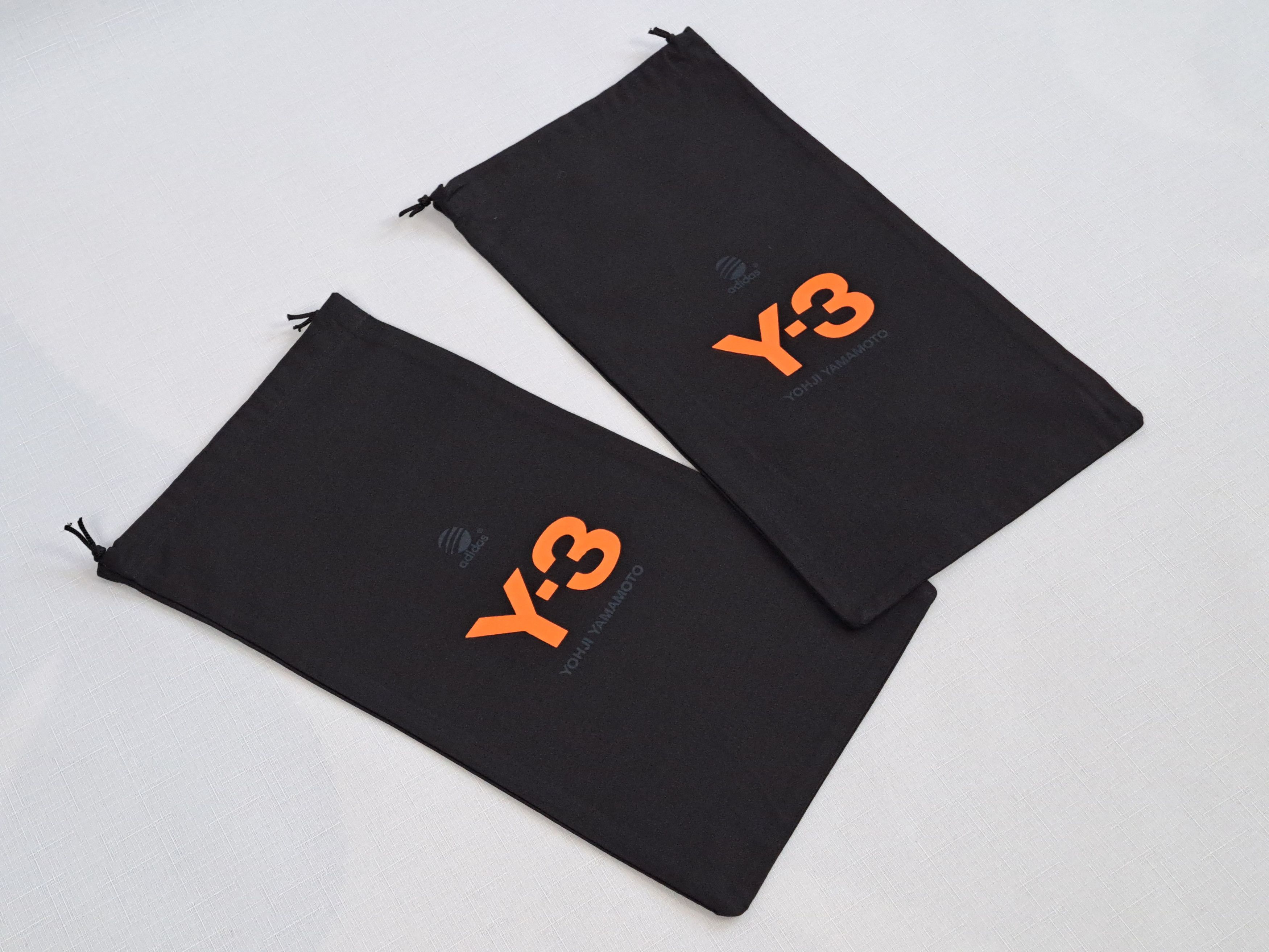 Adidas × Yohji Yamamoto Y-3 Yohji Yamamoto Adidas black drawstring dustbag. Size ONE SIZE - 3 Thumbnail