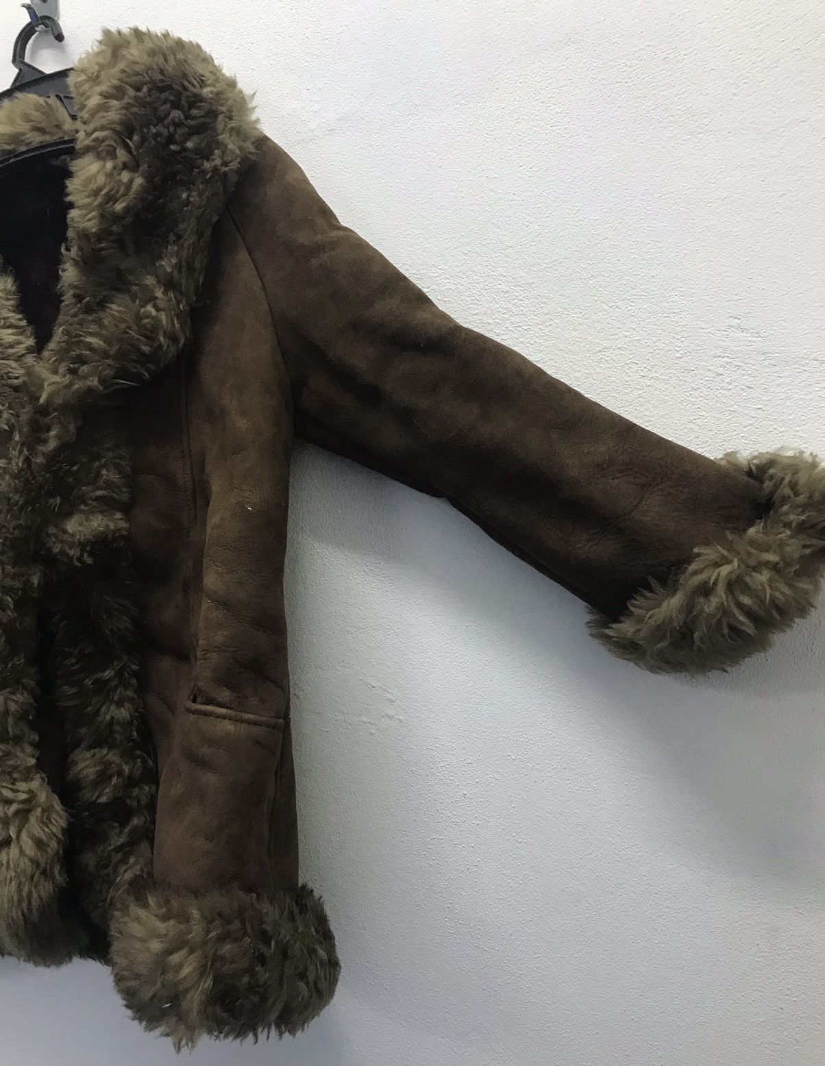 Leather × Vintage Vintage Rotiny Fur Leather Jacket Size US M / EU 48-50 / 2 - 3 Thumbnail