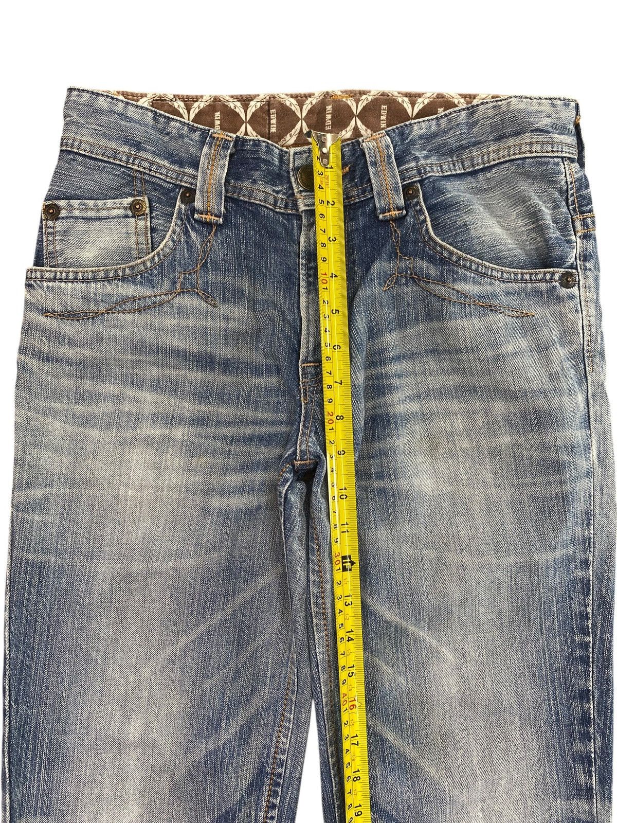 Edwin Edwin XVs Navajo Hippies Style Mudmax Washed Denim Size US 30 / EU 46 - 6 Thumbnail