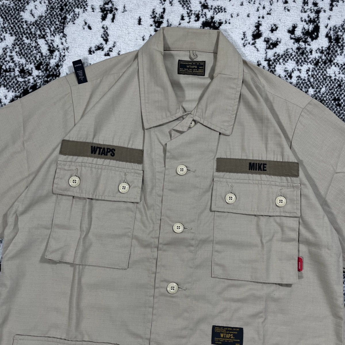 WTAPS JUNGLE SS SHIRT.COPO.RIPSTOP 2017