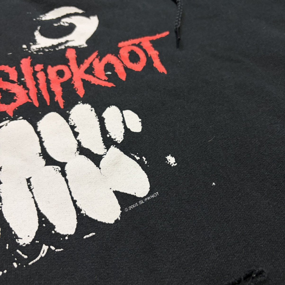 Slipknot Vintage Slipknot Hoodie Sweatshirt Maggot Face Grunge 2005 Size US L / EU 52-54 / 3 - 8 Thumbnail