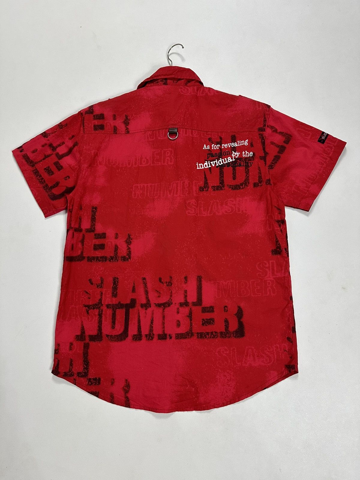 Other Slash Number Zipper Shirt Punk Bondage Gravity Style Size US M / EU 48-50 / 2 - 12 Thumbnail