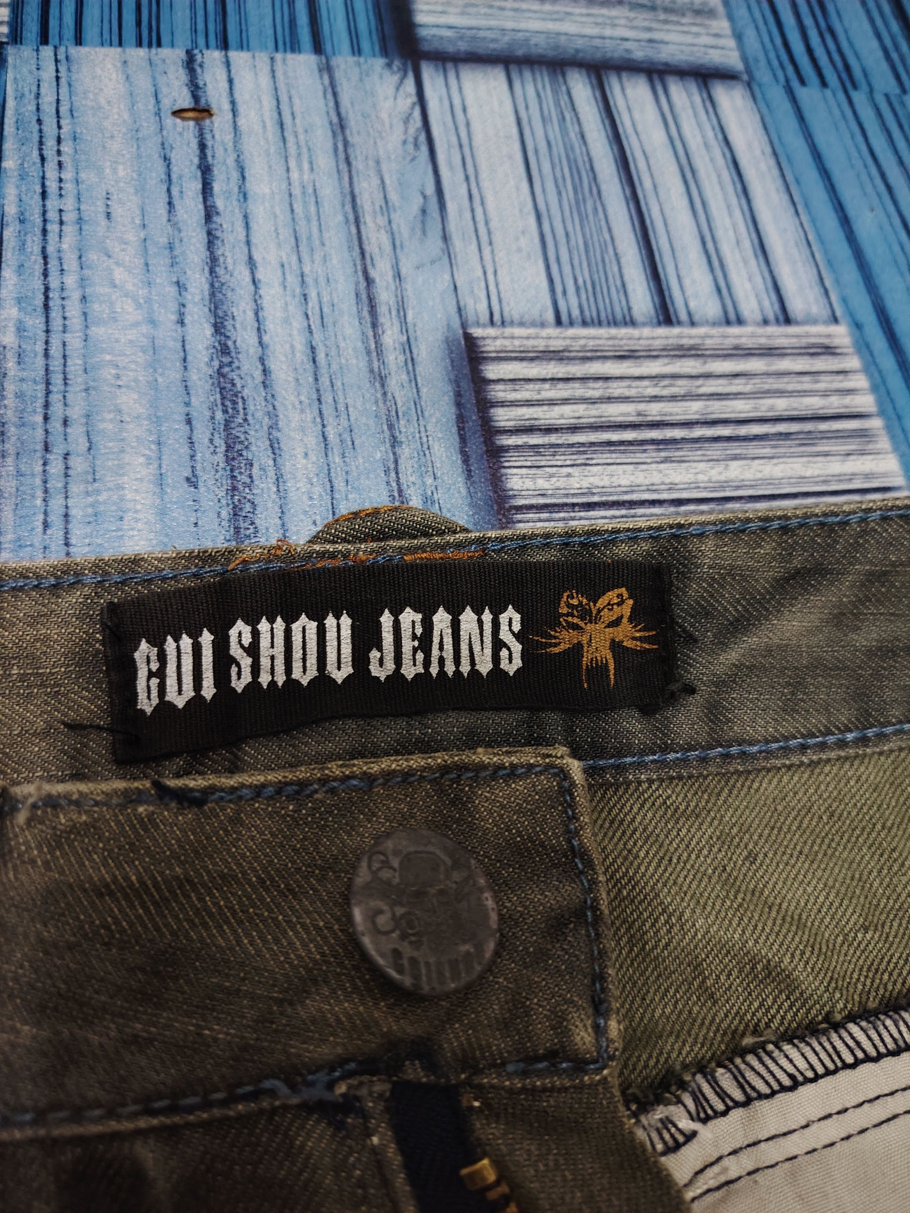 Seditionaries INSANE JAPANESE Gui Shou Jeans Distressed Jeans Size US 30 / EU 46 - 14 Thumbnail