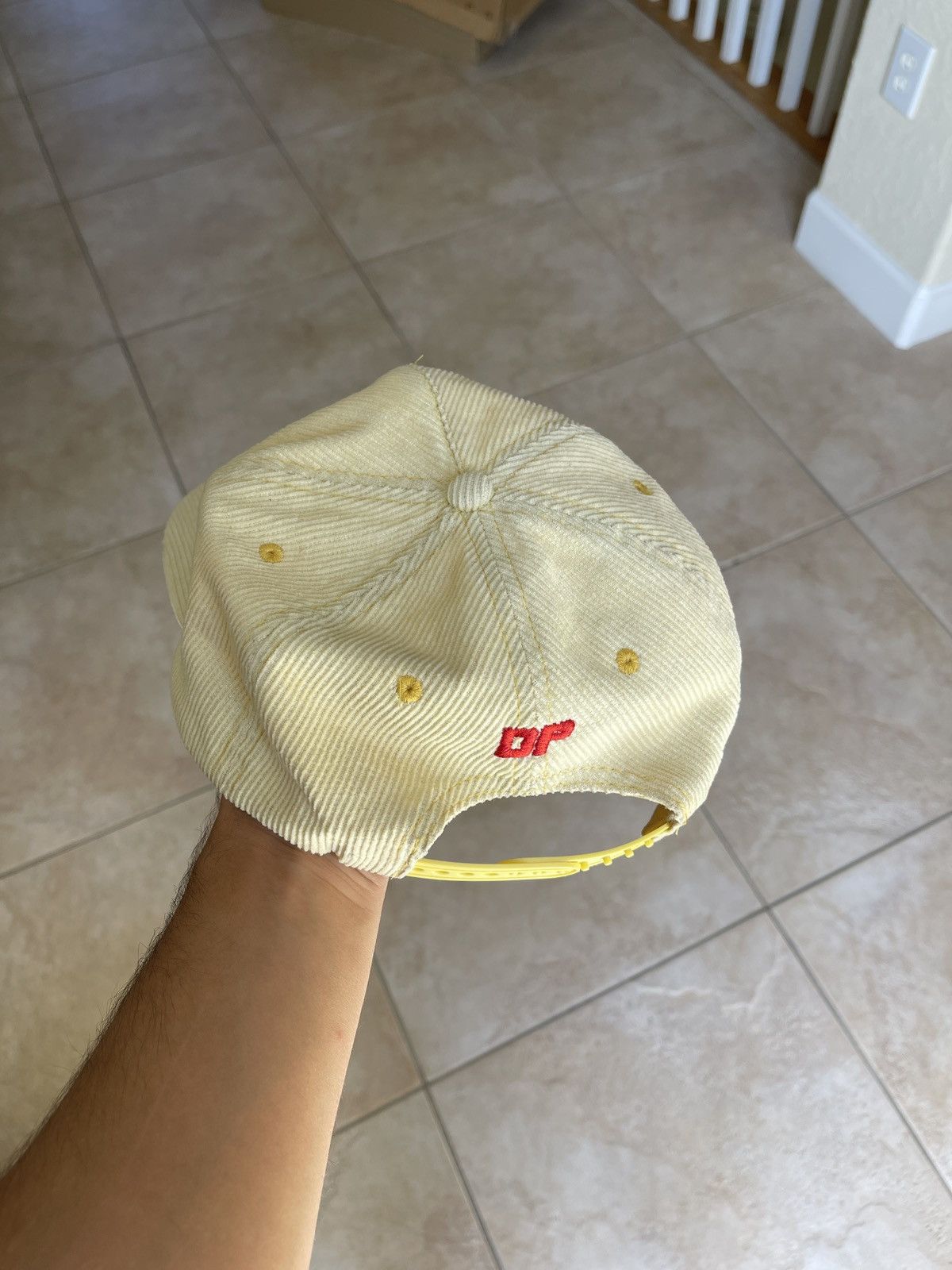 Daniel Patrick Daniel Patrick Yellow SnapBack Corduroy Cap Size ONE SIZE - 3 Thumbnail
