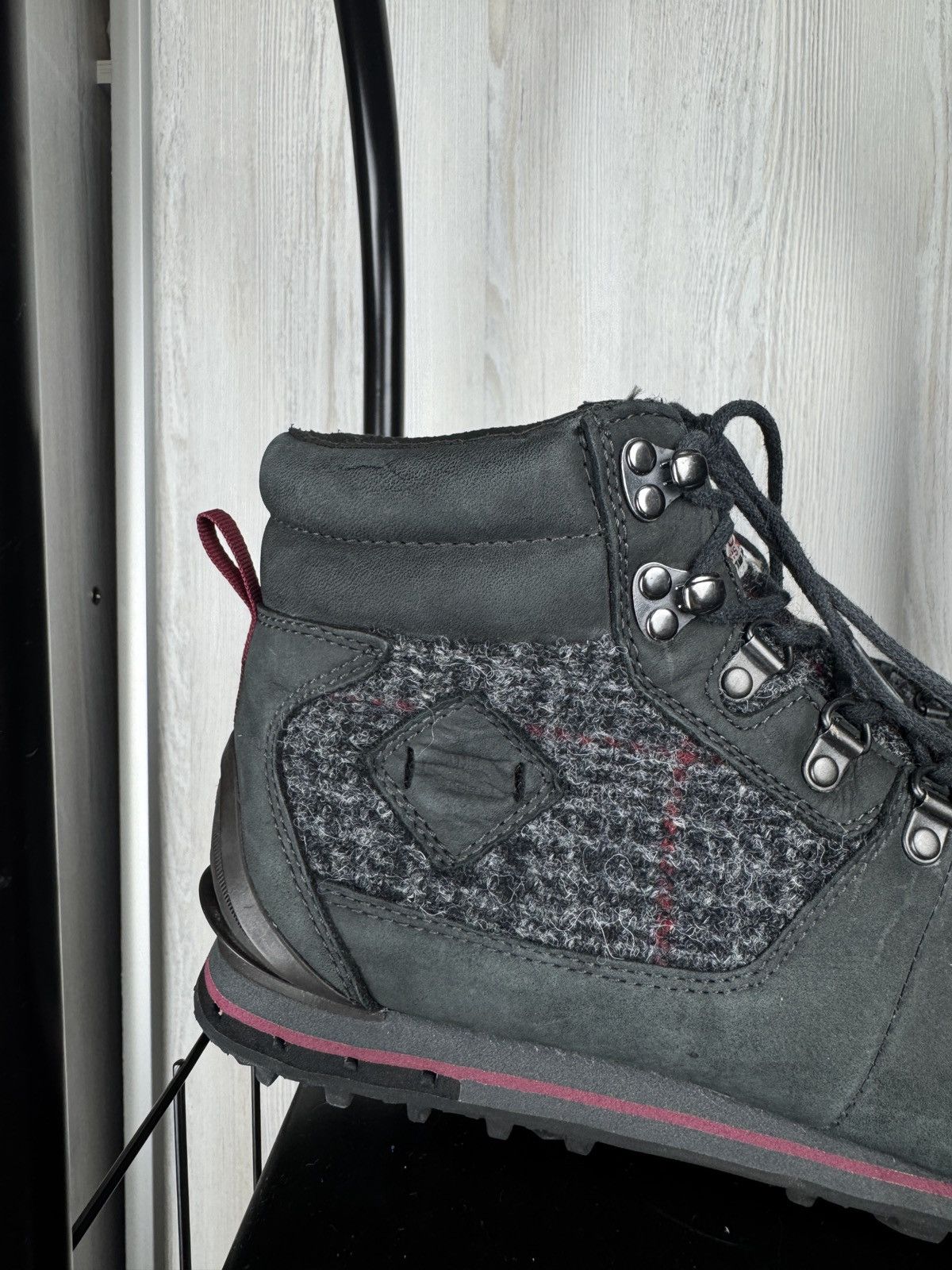 The North Face THE NORTH FACE x Harris Tweed Back to Berkeley Black Boots Size US 8.5 / EU 41-42 - 3 Thumbnail
