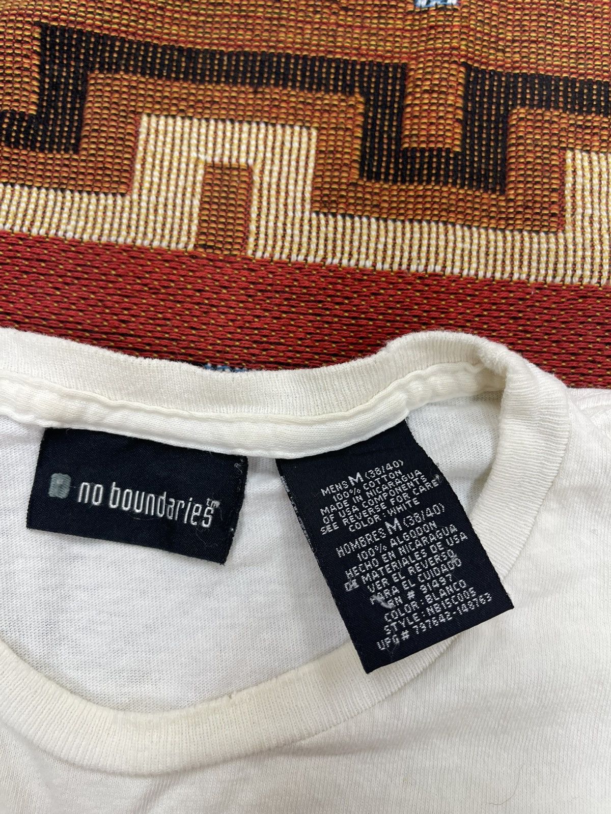 Vintage VINTAGE NO BOUNDARIES HUMOR BRAND T-SHIRT SZ M Size US M / EU 48-50 / 2 - 3 Thumbnail