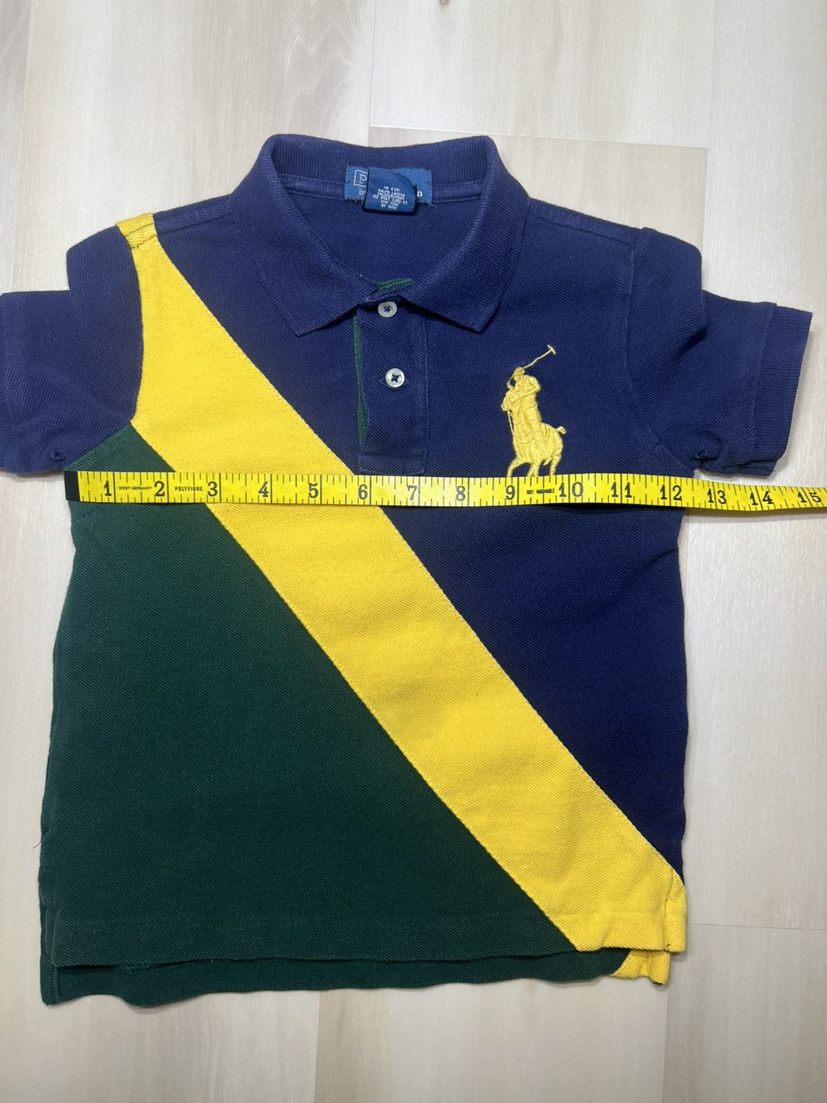 Polo Ralph Lauren Polo Ralph Lauren Jamaica Yellow Big Pony Baby Boys Sz 3/3t Size US XXS / EU 40 - 6 Thumbnail