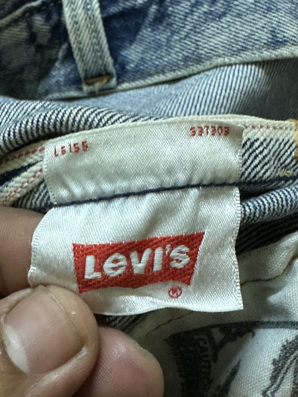 Levi's Vintage Clothing Vintage Levi’s 501 S Skinny Selvedge Faded Distressed Denjm Size US 28 / EU 44 - 8 Thumbnail