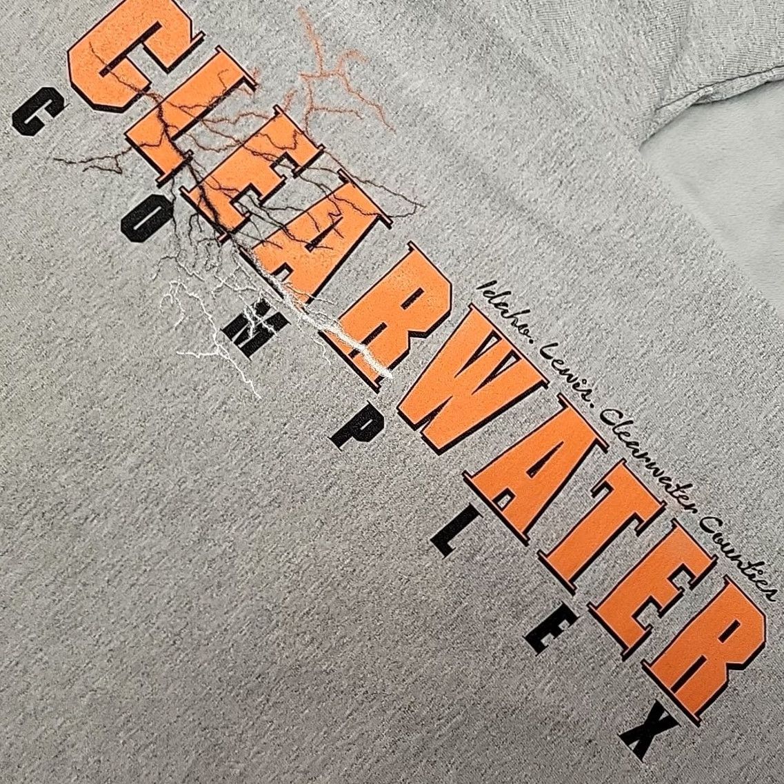 Vintage Wildland Firefighter Shirt Mens M 2015 Clearwater Complex Lewis Idaho Forest Shirt Mens M Gray Graphic Print Outdoor 2010s Firefighter Mens Shirts Size US M / EU 48-50 / 2 - 2 Thumbnail