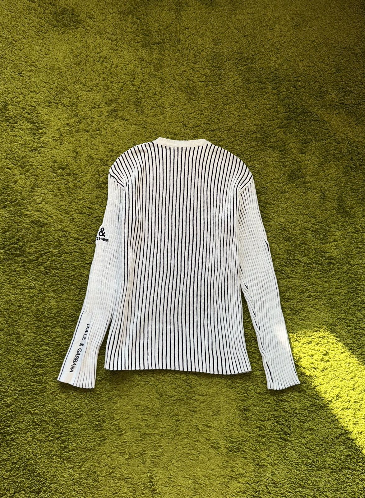 Dolce & Gabbana Dolce & Gabbana D&G 2000s vintage ribbed sweater Y2K Size US M / EU 48-50 / 2 - 2 Thumbnail