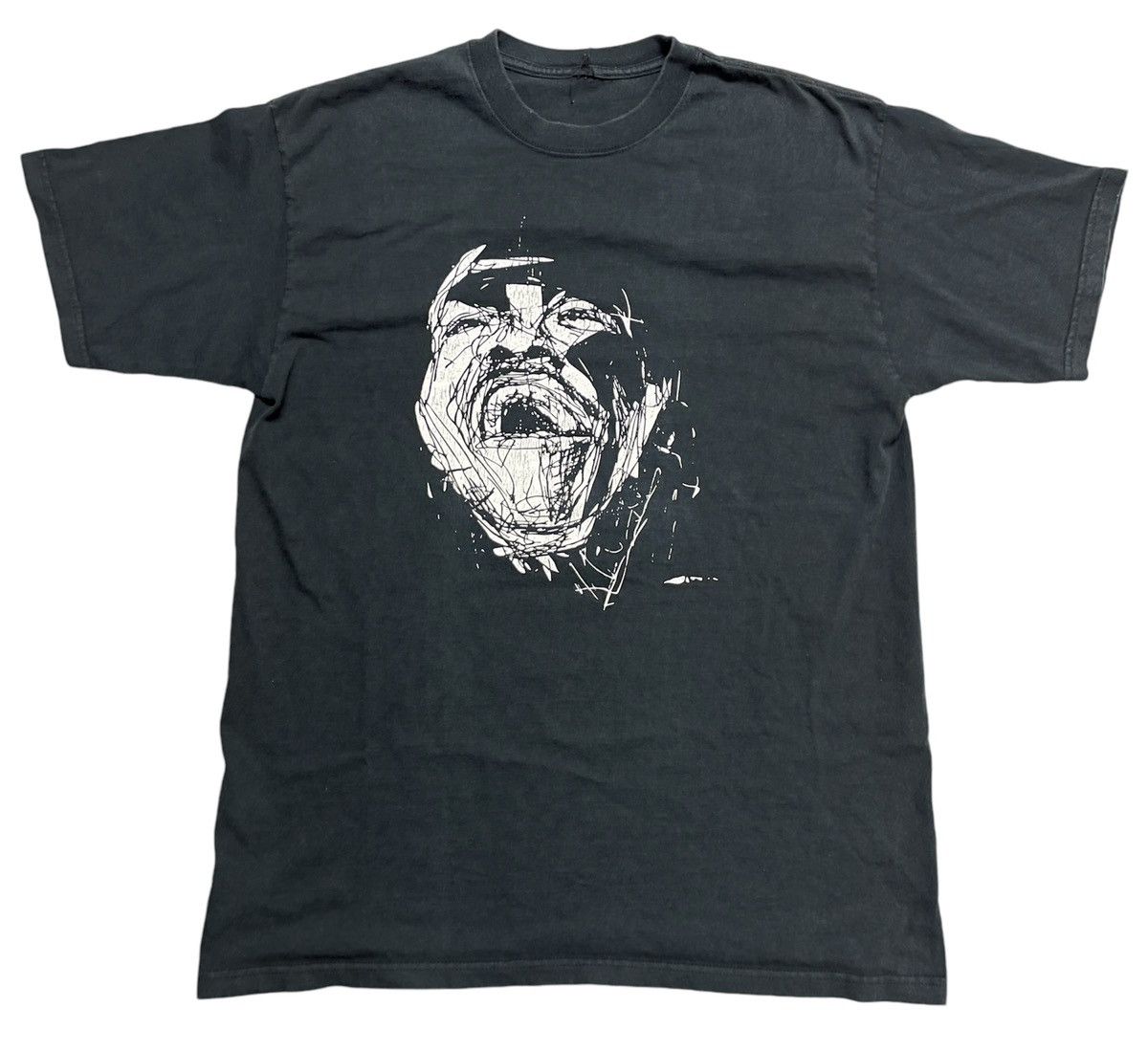 Japanese Brand × Vintage Screaming Man Graphic T Shirt Size US M / EU 48-50 / 2 - 1 Thumbnail