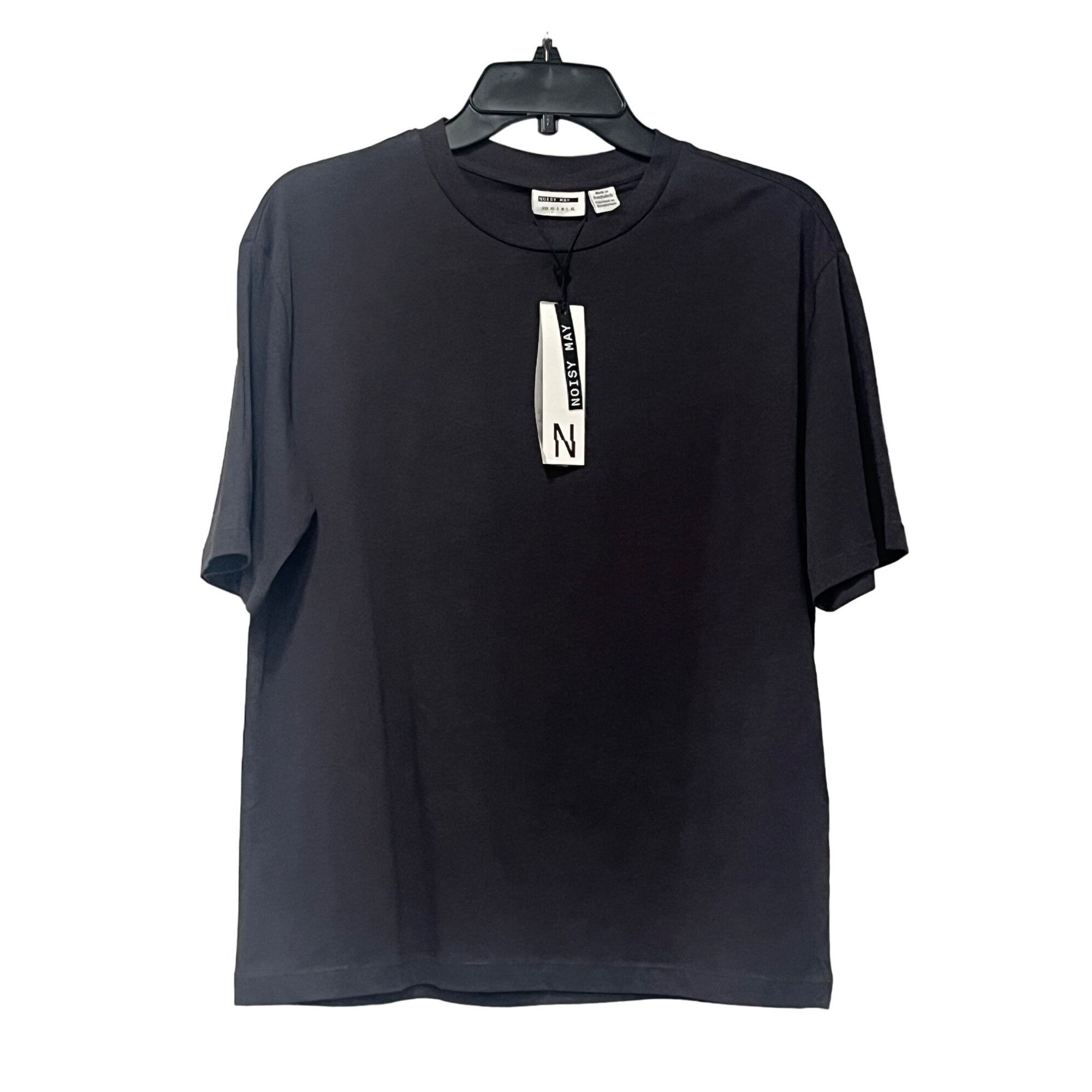 Other "Noisy May Millie Oversize Cotton T-Shirt, Obsidian (washed Size XS / US 0-2 / IT 36-38 - 5 Thumbnail