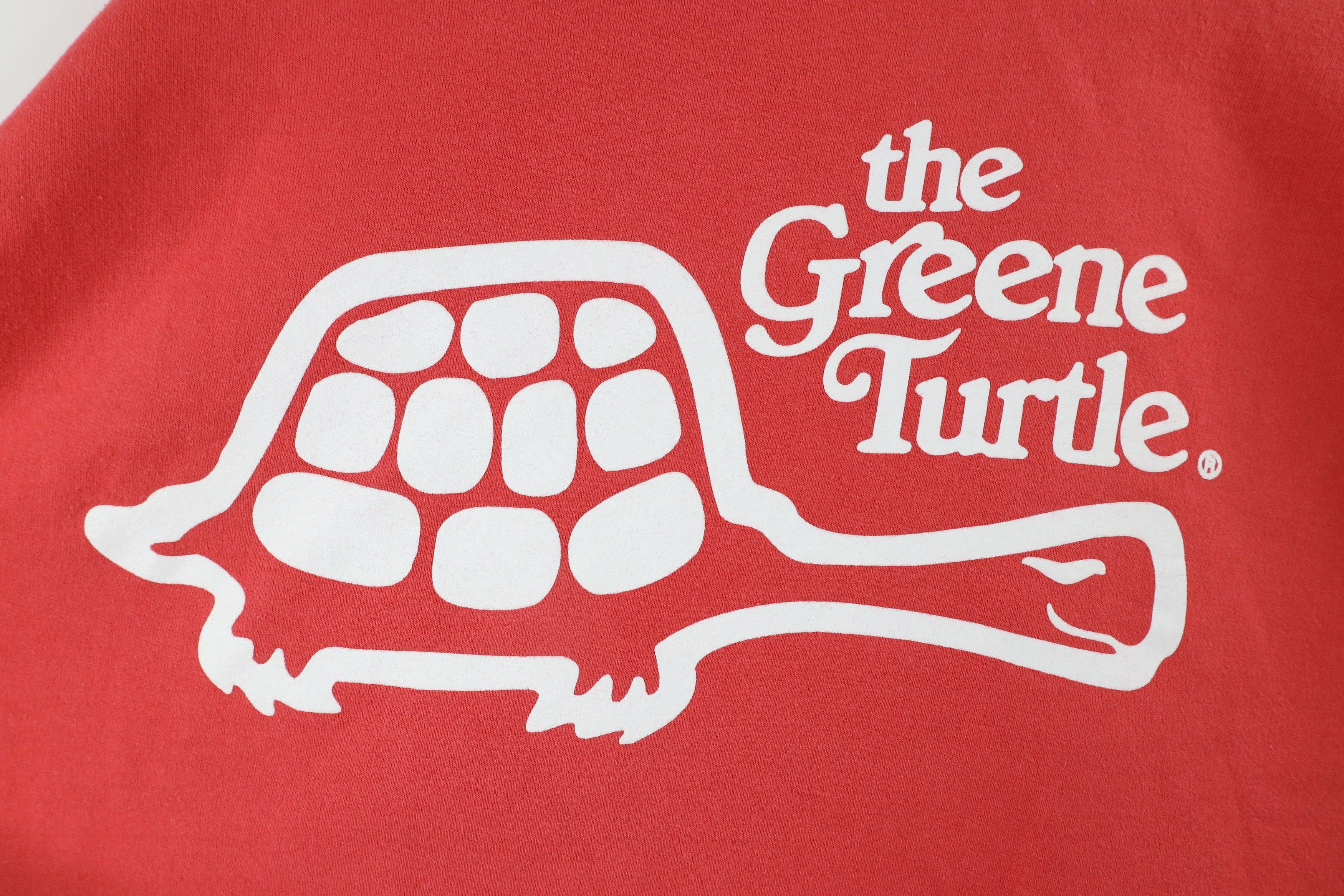 Vintage Vintage Out The Green Turtle Sports Bar Sweatshirt Salmon Size US L / EU 52-54 / 3 - 6 Thumbnail