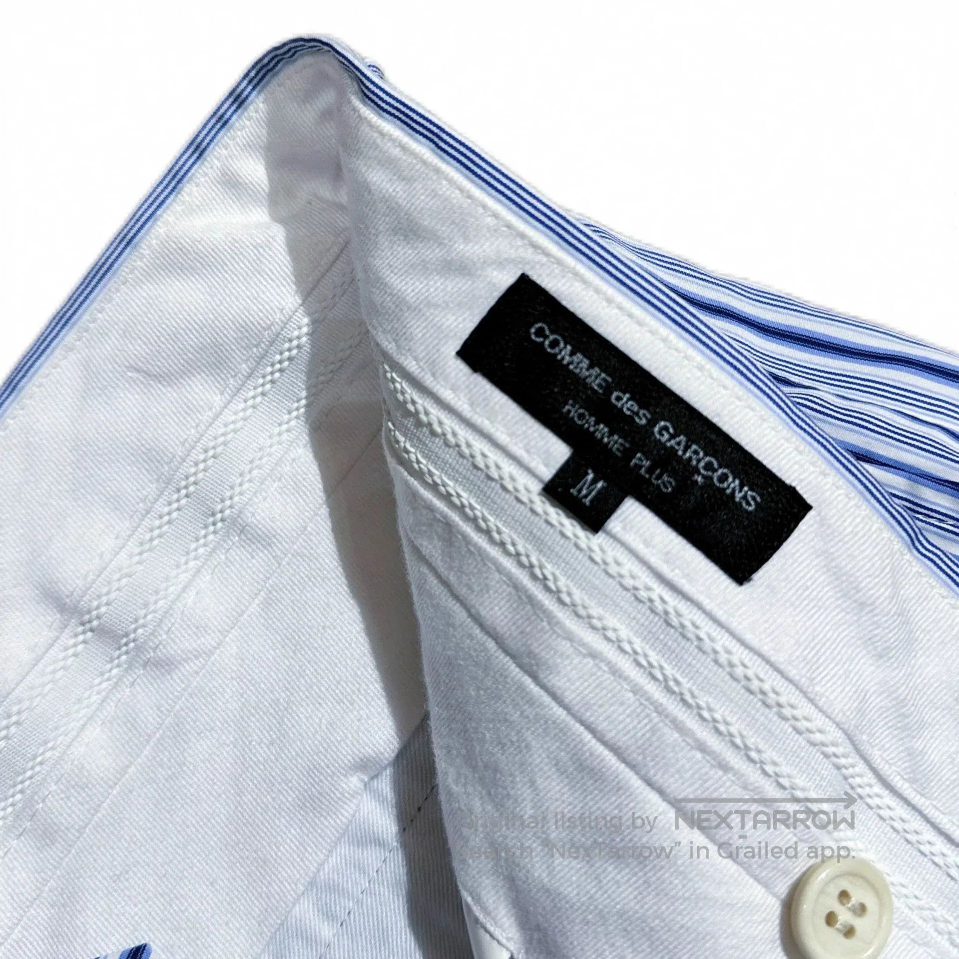 Comme des Garcons COMME des GARCONS 2017SS Runway Stripe Shorts. Size US 30 / EU 46 - 4 Thumbnail