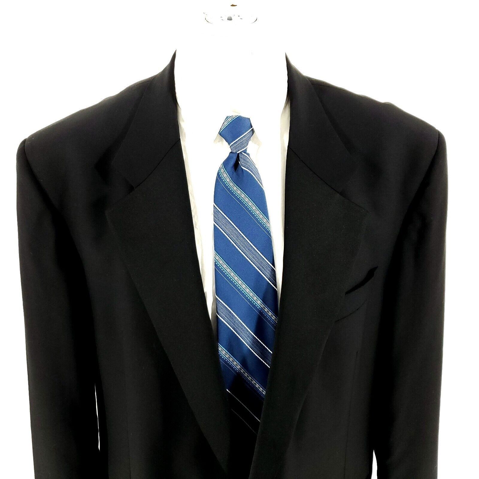 Jack Victor Jack Victor Super 100s Wool 1 Felt Button Tuxedo Jacket 46L Size 48L - 1 Thumbnail