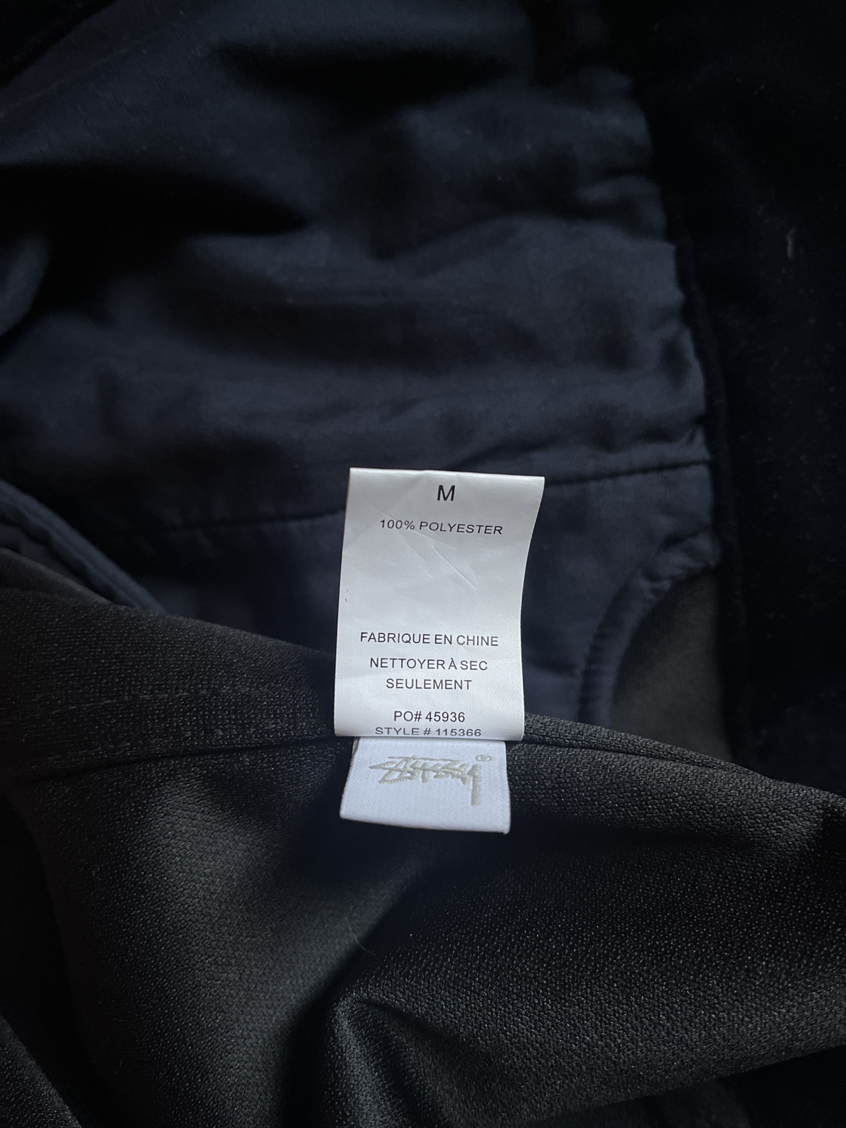Stussy Stüssy Velvet Trucker Jacket Petrol Blue Size M Size US M / EU 48-50 / 2 - 5 Thumbnail